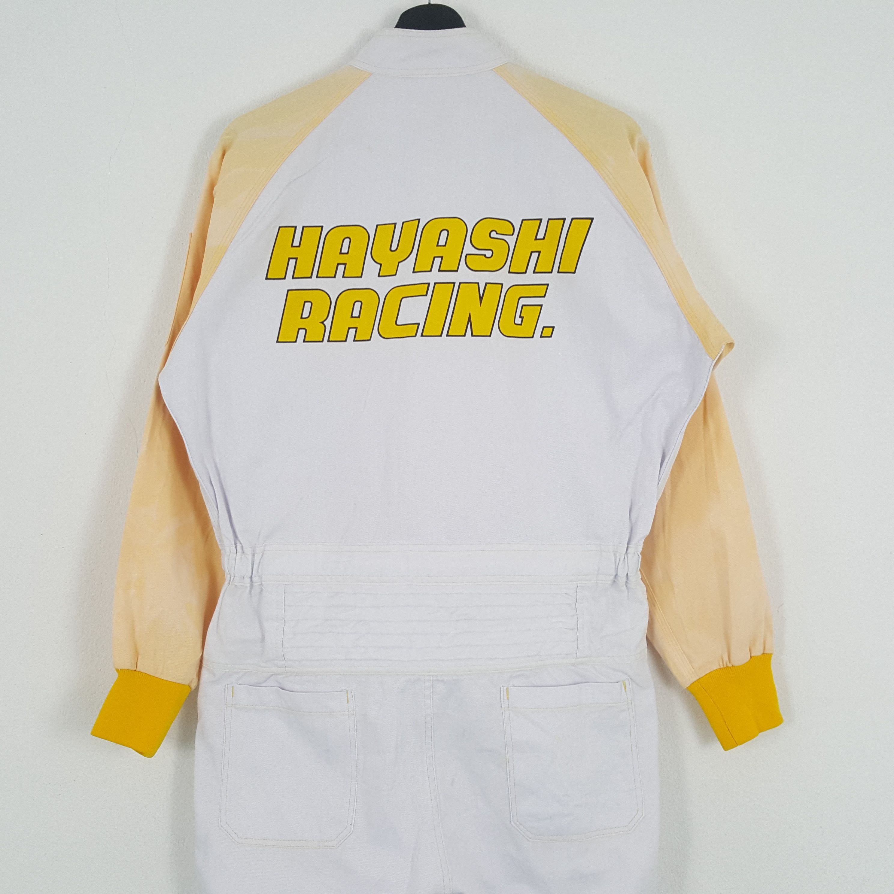 Japanese Brand × Vintage Hayashi Racing Motorsports Style Coverall Jacket Size US L / EU 52-54 / 3 - 2 Thumbnail