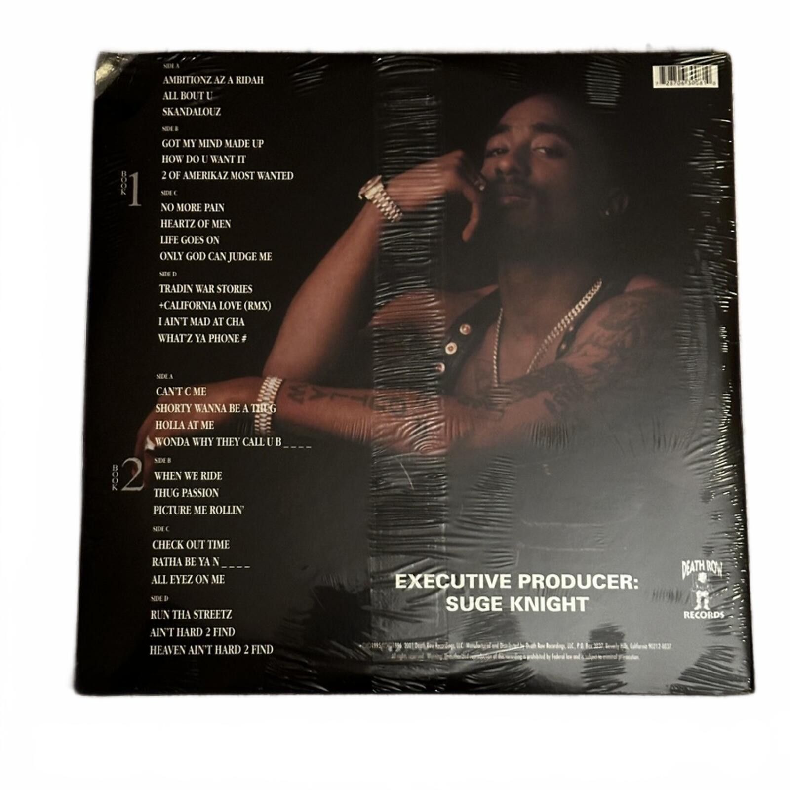 Other 2Pac All Eyez On Me Vinyl LP Record Album 2001 Size ONE SIZE - 8 Thumbnail