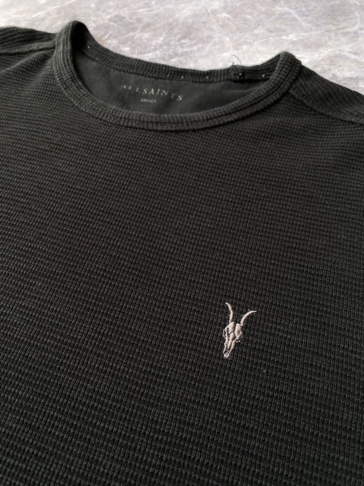 Allsaints Black Blank ALLSAINTS Tee Size US S / EU 44-46 / 1 - 3 Thumbnail