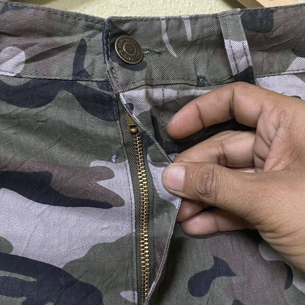 Japanese Brand Soridere mini skirt camo design Size 27" / US 4 / IT 40 - 3 Thumbnail