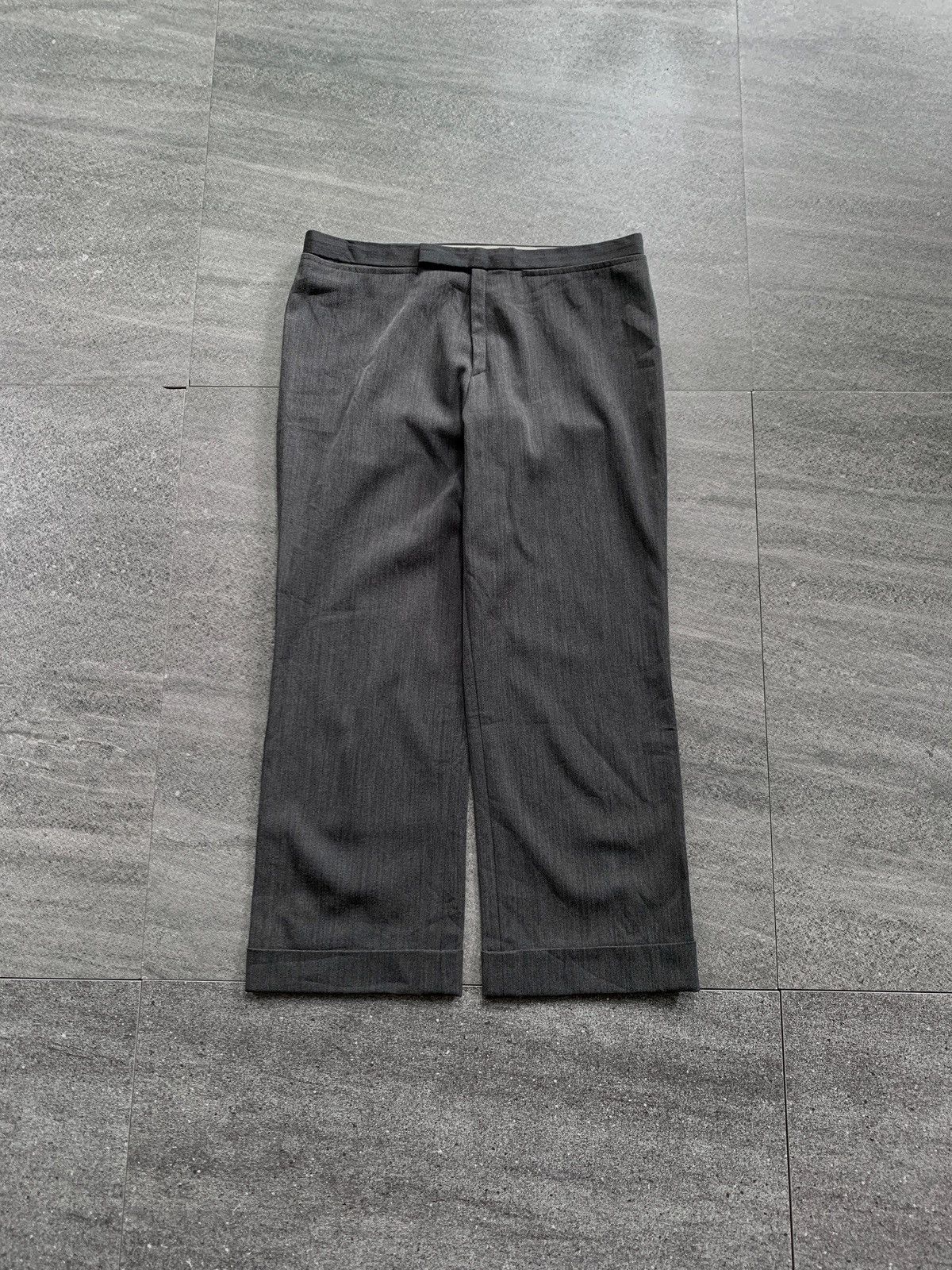 Yohji Yamamoto FREE TAX! Iwish Slim Cropped Trousers Size US 28 / EU 44 - 2 Thumbnail