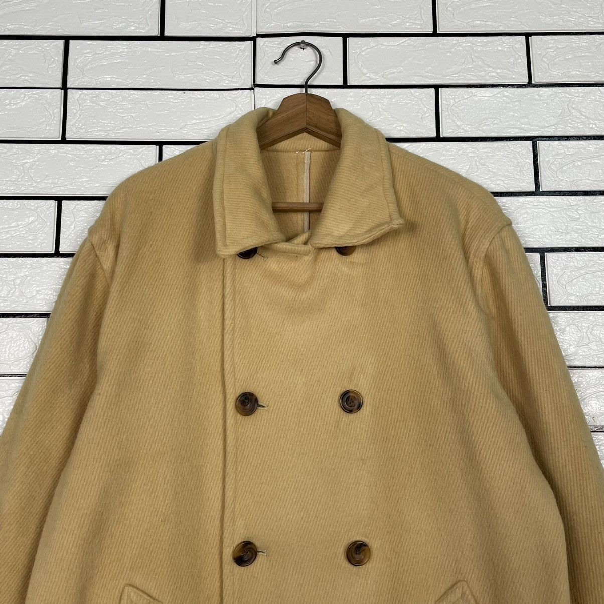 J. Press J.Press Double Breasted Brown Wool Jacket Size US M / EU 48-50 / 2 - 2 Thumbnail