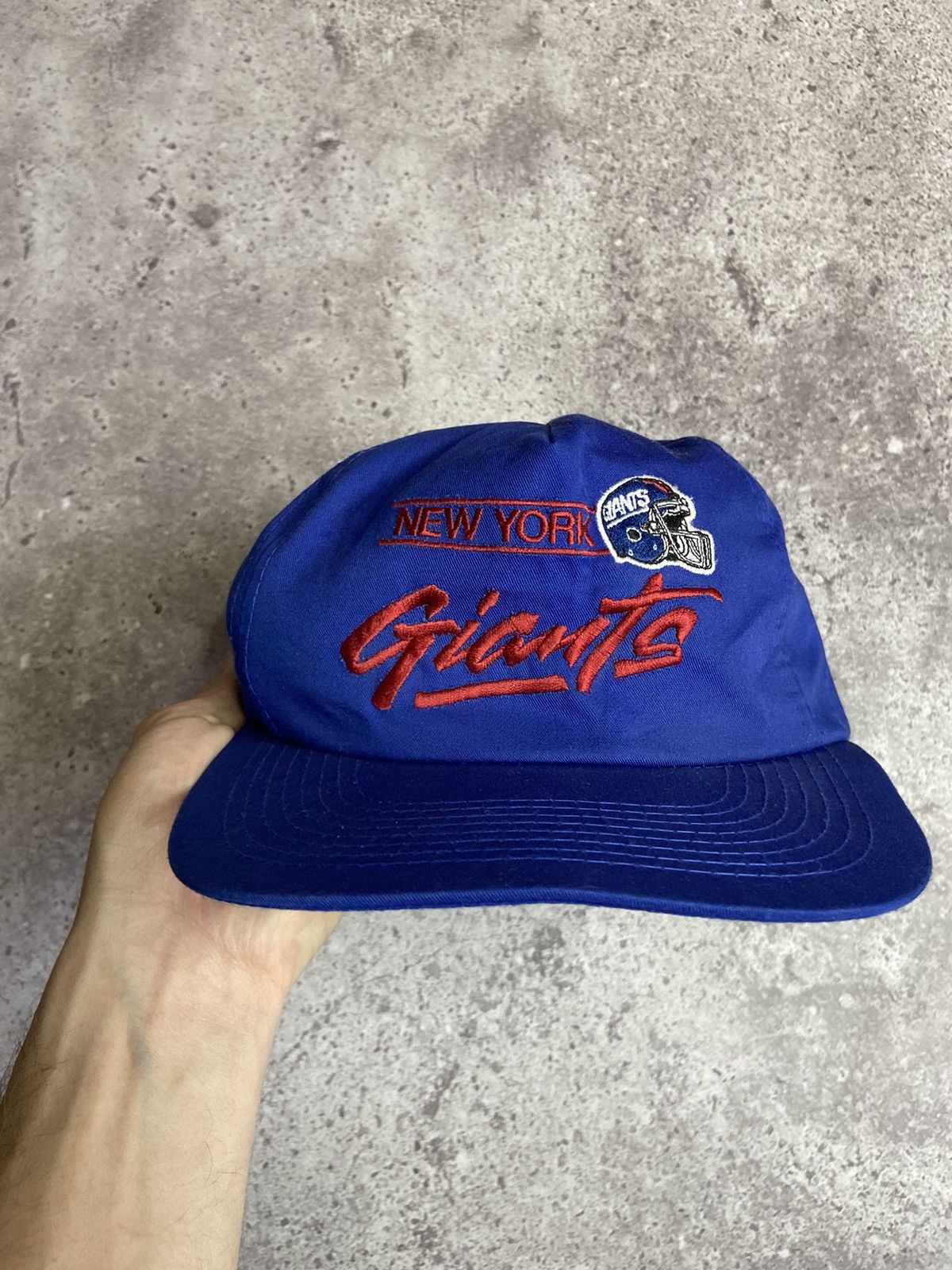 NFL × Vintage Vintage 80s New York Giants Cap Hat DS Size ONE SIZE - 2 Thumbnail