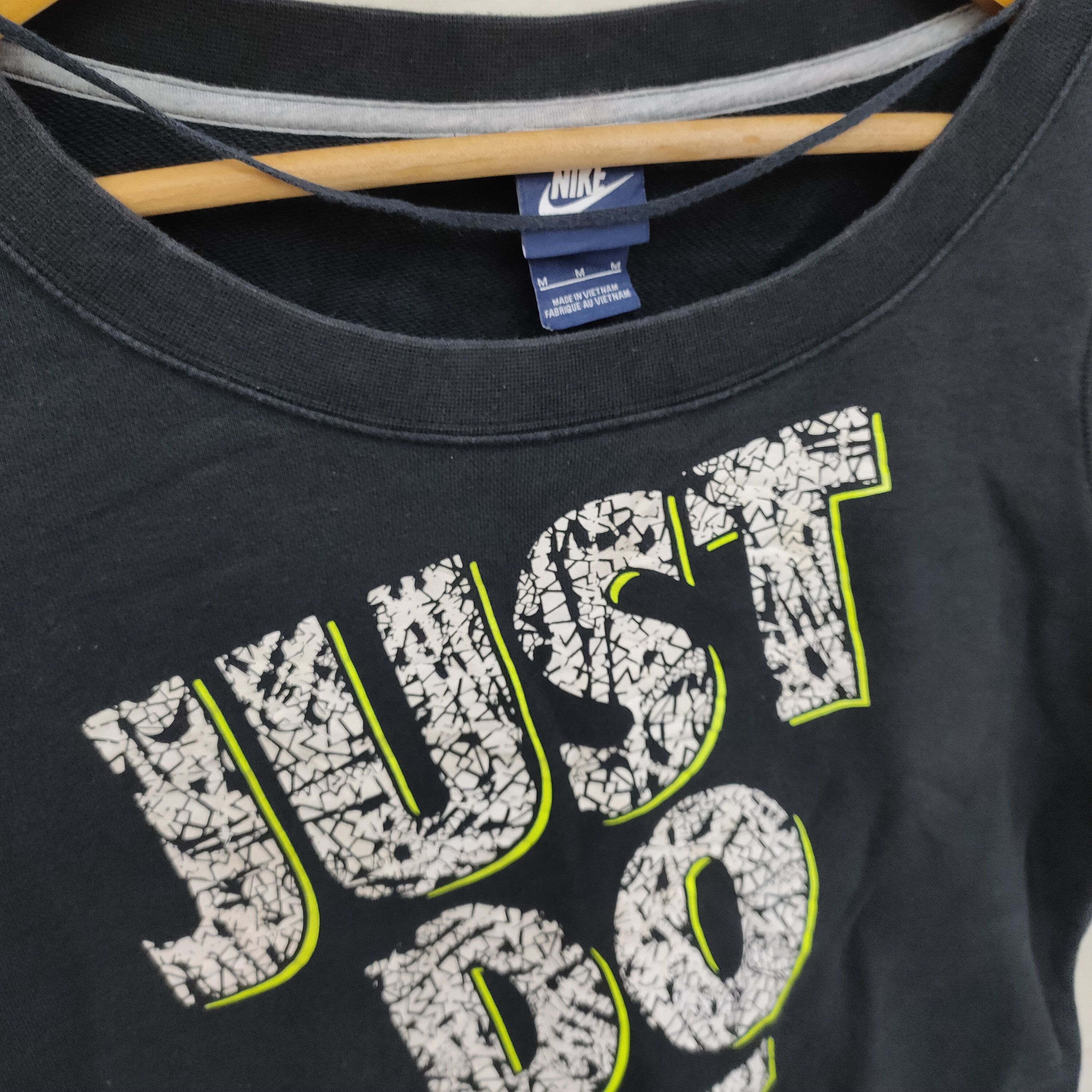 Nike Y2K Nike Sweatshirt Just Do It Size M / US 6-8 / IT 42-44 - 6 Thumbnail