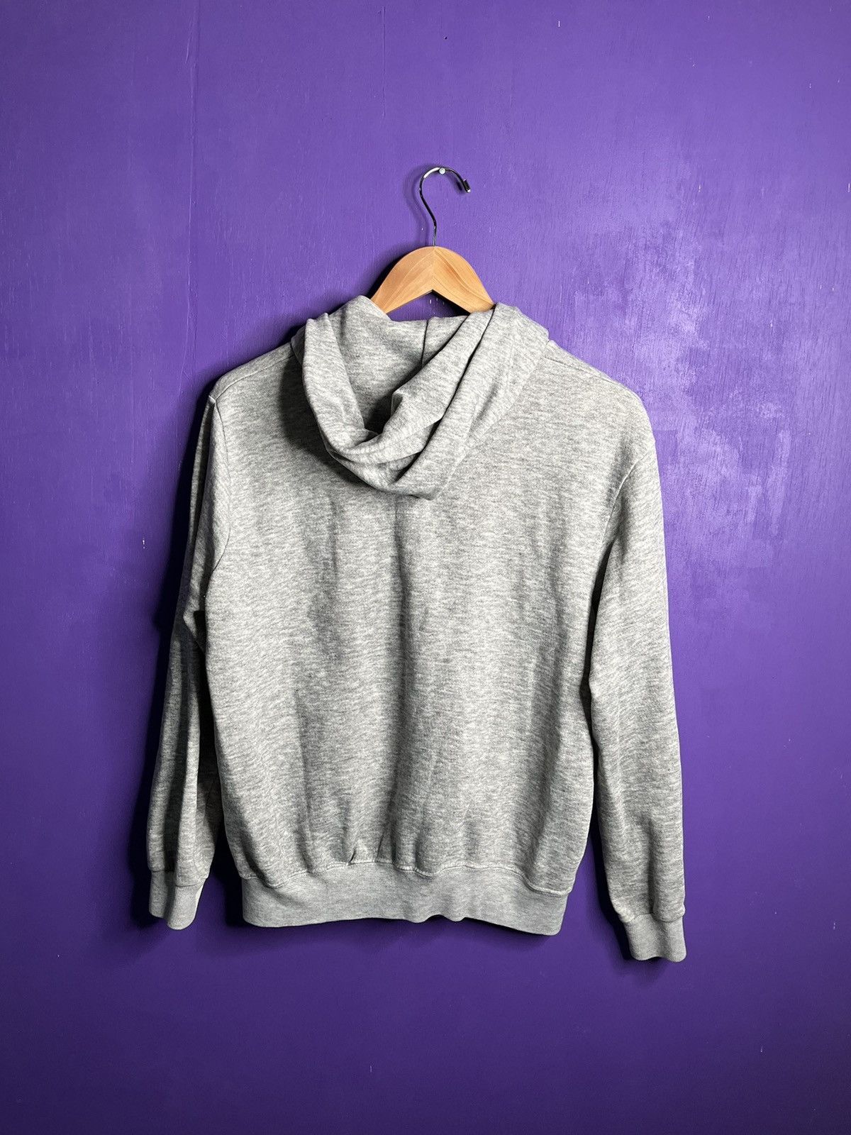 Vintage Vintage 70s/80s essential blank zip up hoodie Size US M / EU 48-50 / 2 - 2 Thumbnail