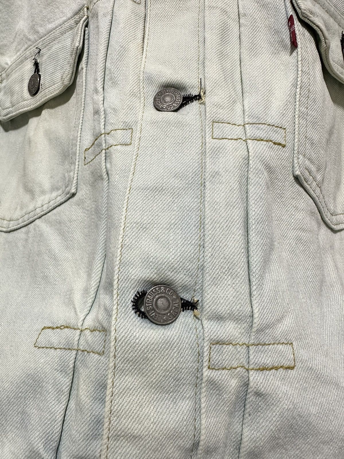Levi's Vintage Clothing Vintage Levi’s Tracker Denim Jacket Big E Stonewash Design Size US M / EU 48-50 / 2 - 5 Thumbnail