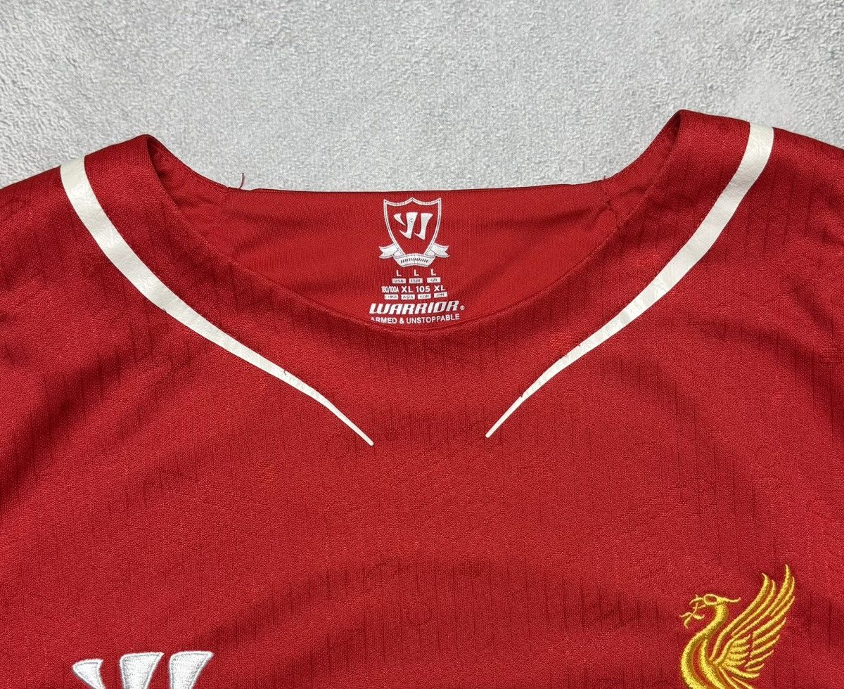 Warrior Liverpool 2014 2015 Home Shirt Jersey Warrior #8 Gerrard Size US L / EU 52-54 / 3 - 12 Thumbnail