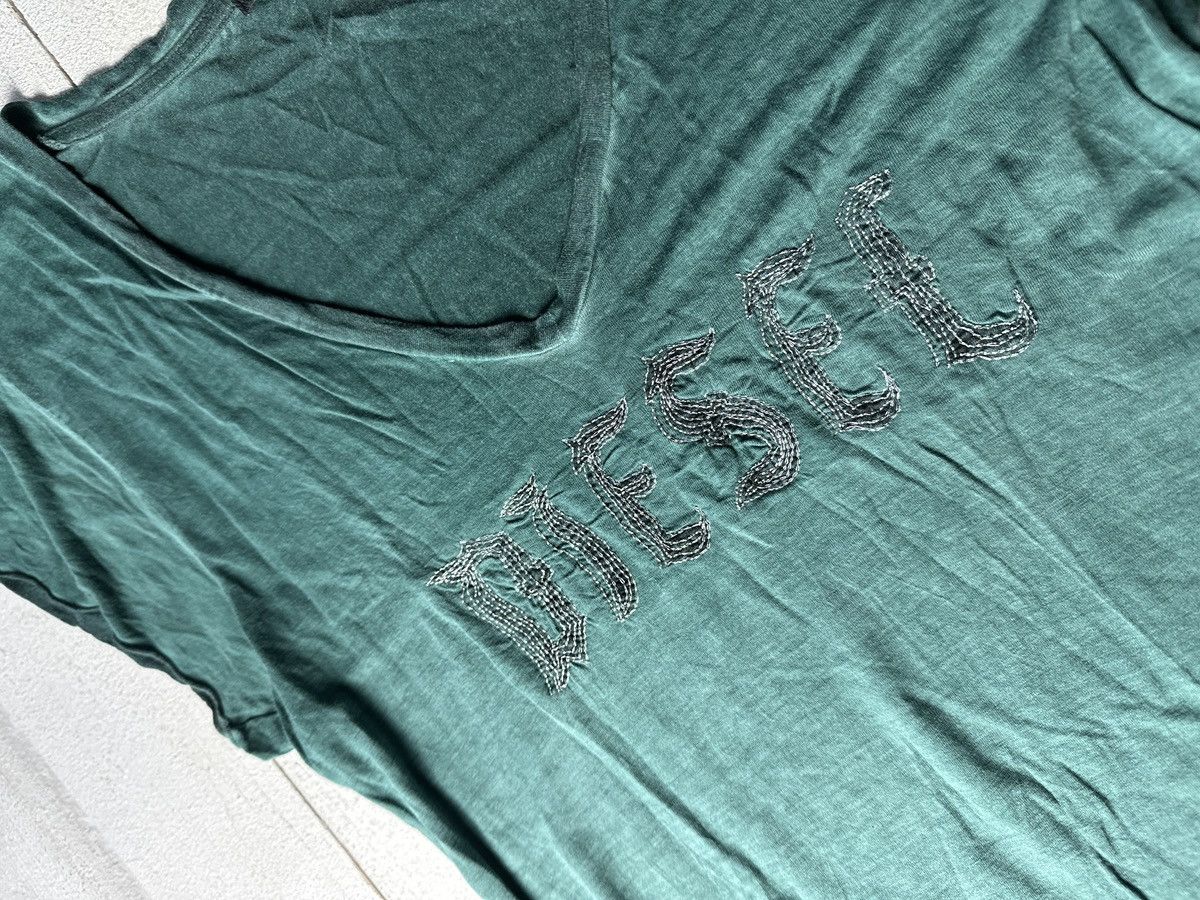 Diesel 🚨VINTAGE AVANT -GARDE DIESEL TEE LOGO Y2k OPIUM Size M / US 6-8 / IT 42-44 - 5 Thumbnail