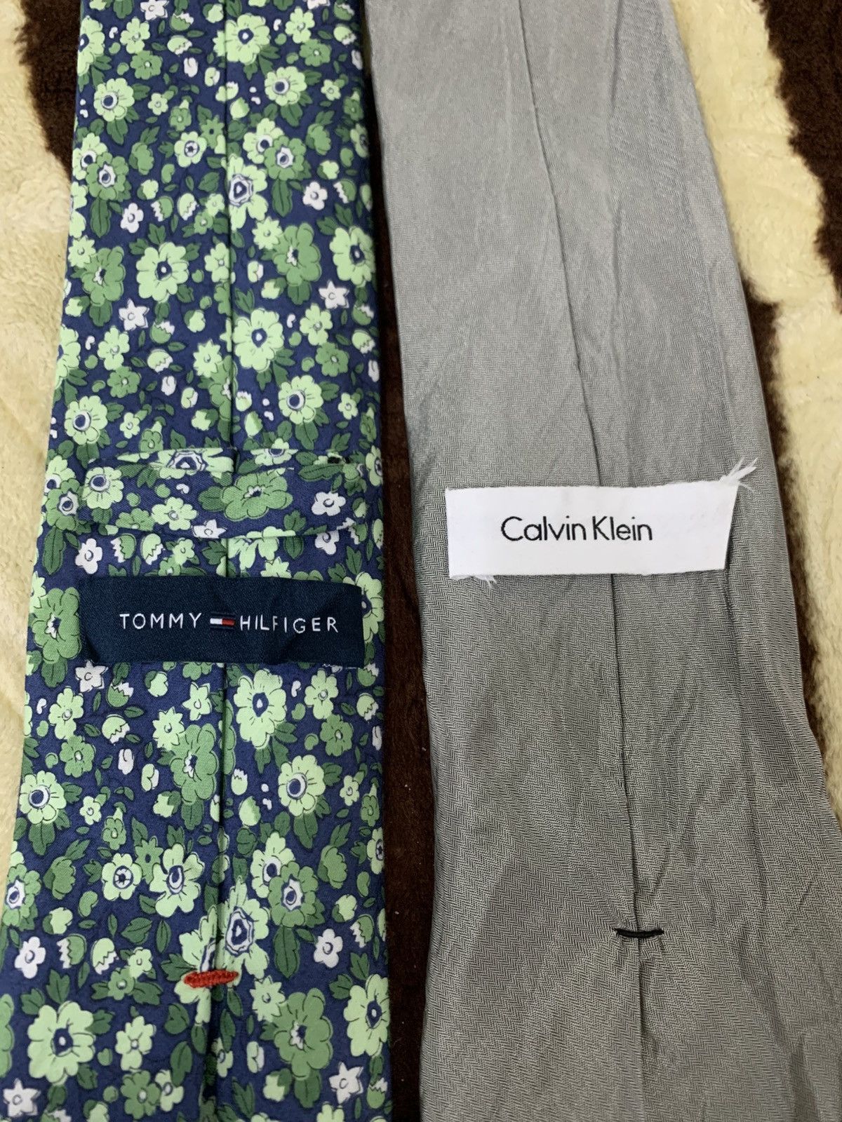 Tommy Hilfiger LAST DROP#Bundle Of Calvin Klein & Tommy Hilfiger Floral Tie Size ONE SIZE - 2 Thumbnail