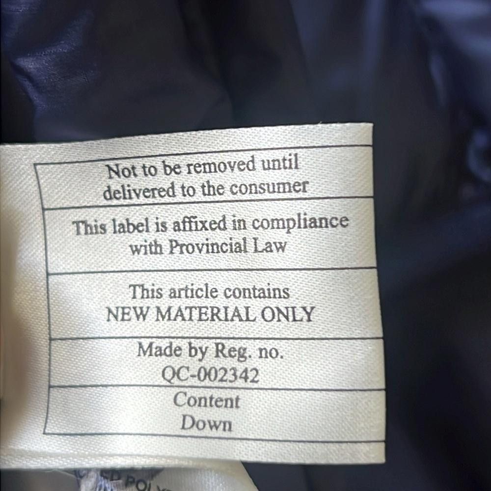 Patagonia Patagonia Goose Down Puffer Vest Navy Blue 84622 Full Zip Size US XS / EU 42 / 0 - 8 Thumbnail