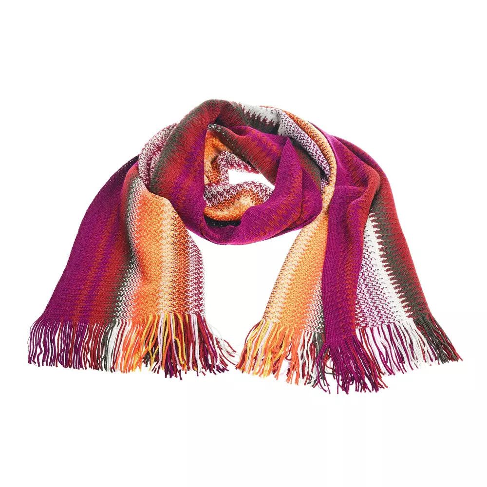 Missoni Multicolor Wool Men Men's Scarf Size ONE SIZE - 1 Thumbnail