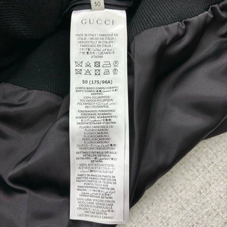 Gucci Gucci Band Academy-style logo pattern jacket 2505-Nextarrow Size US M / EU 48-50 / 2 - 4 Thumbnail