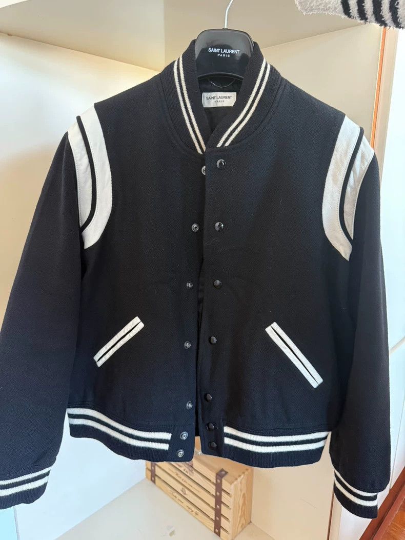 Saint Laurent Paris Saint Laurent Paris Classic baseball jacket-2506 Size US L / EU 52-54 / 3 - 1 Thumbnail