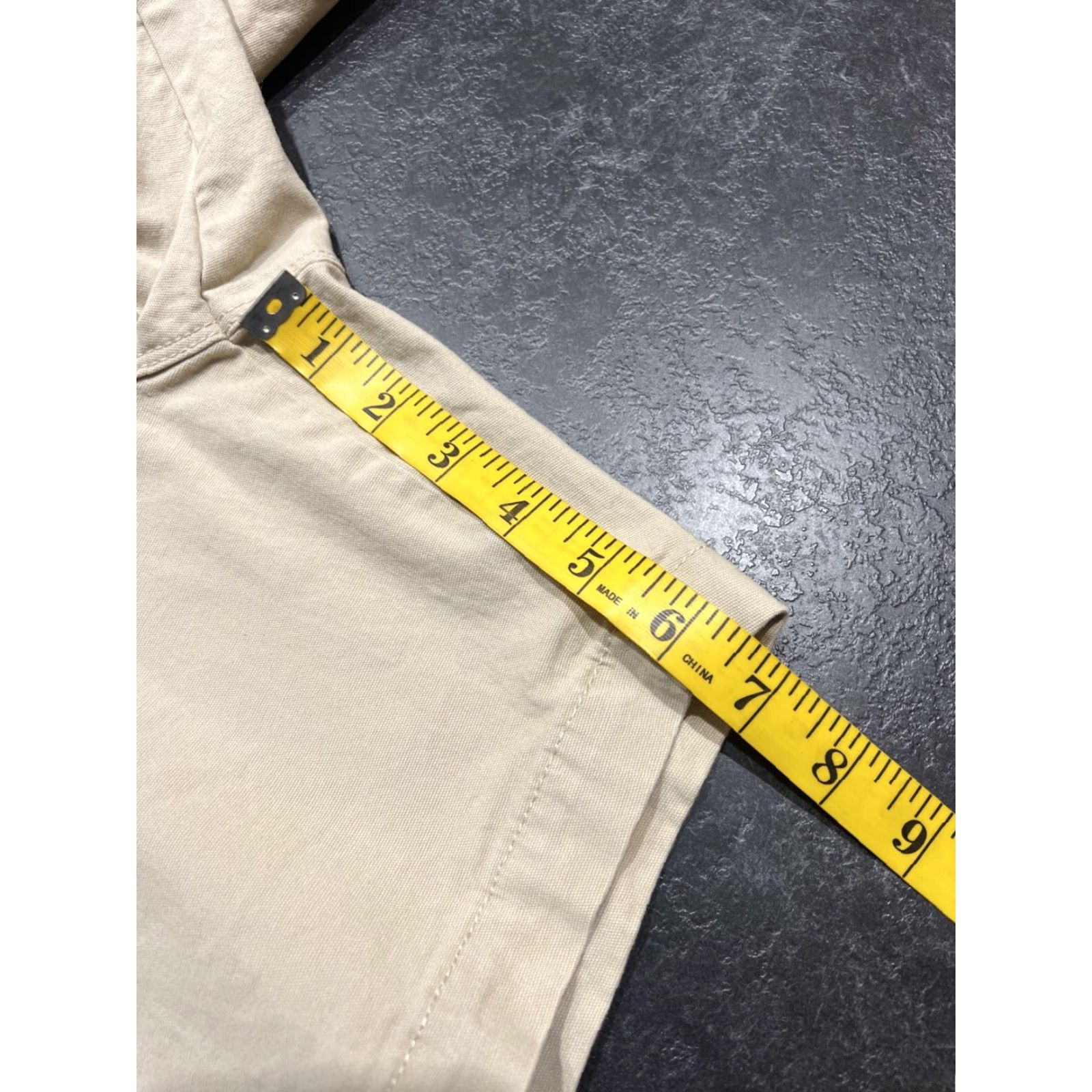Vintage VINTAGE St. John's Bay Mens Chino Shorts Size 40 Khaki Beige Cotton Spandex Outdoor Size US 40 / EU 56 - 7 Thumbnail