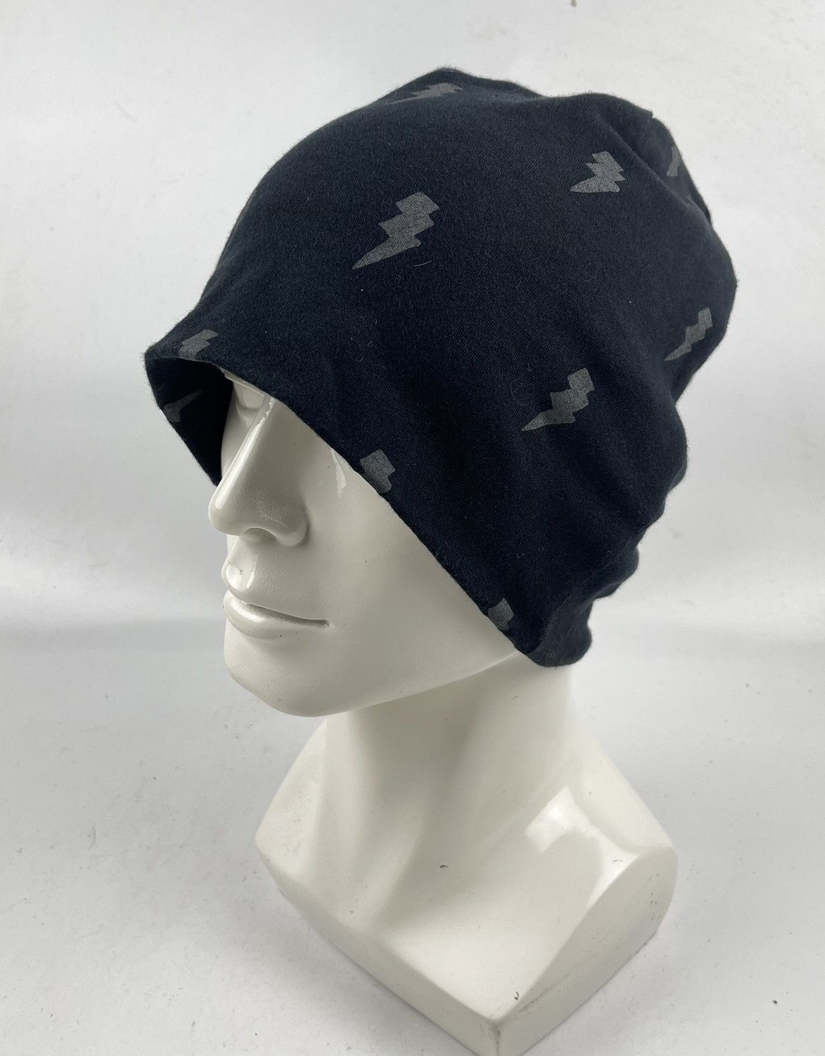 Japanese Brand lighting pattern beanie tc49 Size ONE SIZE - 1 Thumbnail