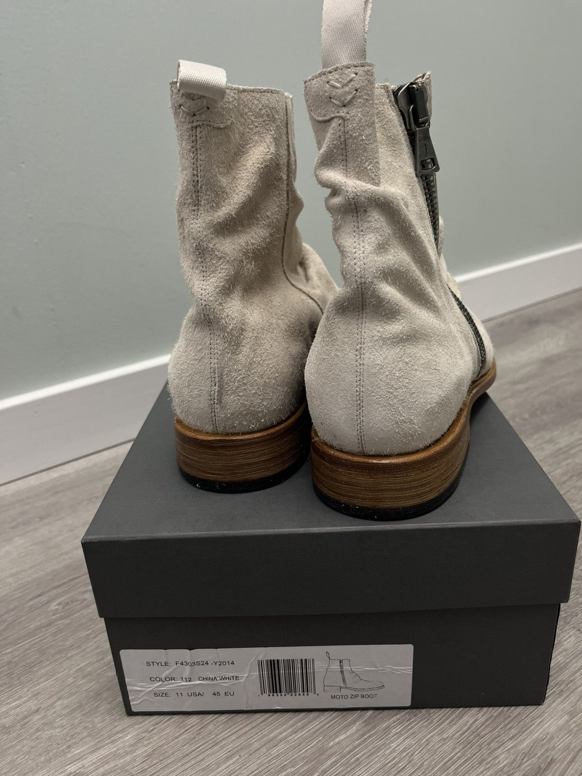 John Varvatos Moto zip boot size 11 Size US 11 / EU 44 - 7 Thumbnail