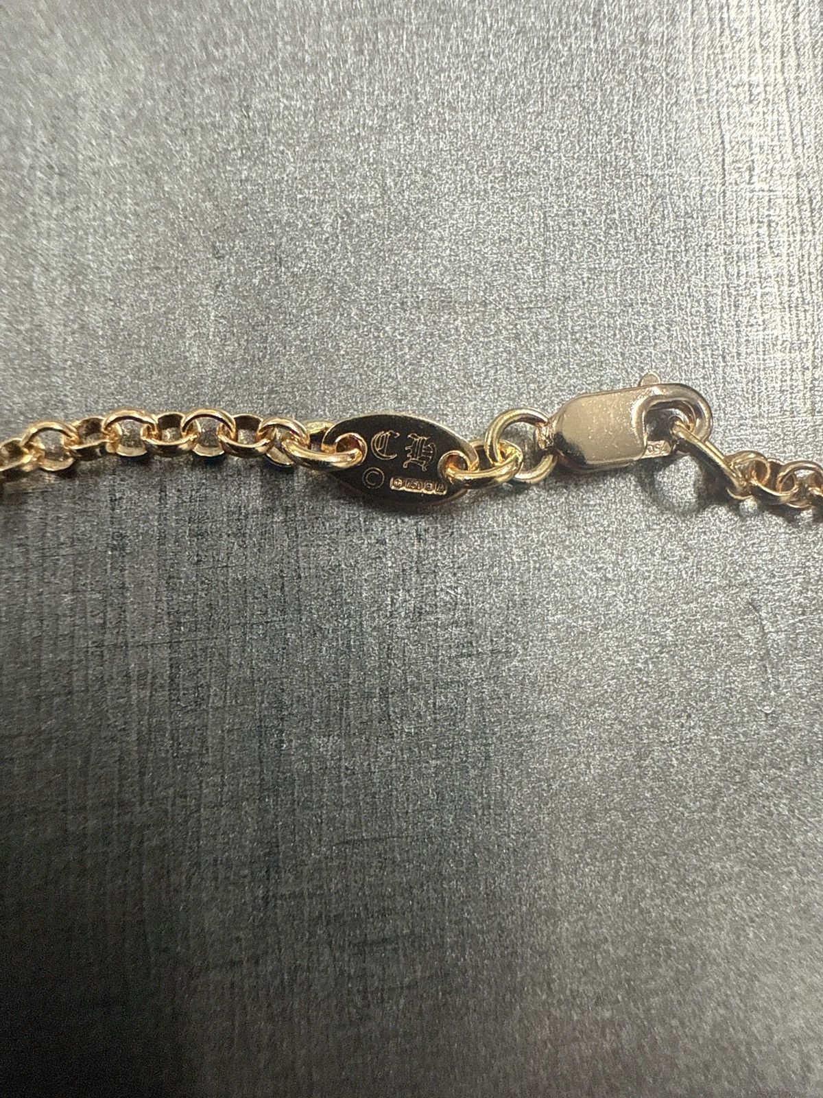 Chrome Hearts CHROME HEARTS 22K GOLD ROLL CHAIN Size ONE SIZE - 5 Thumbnail