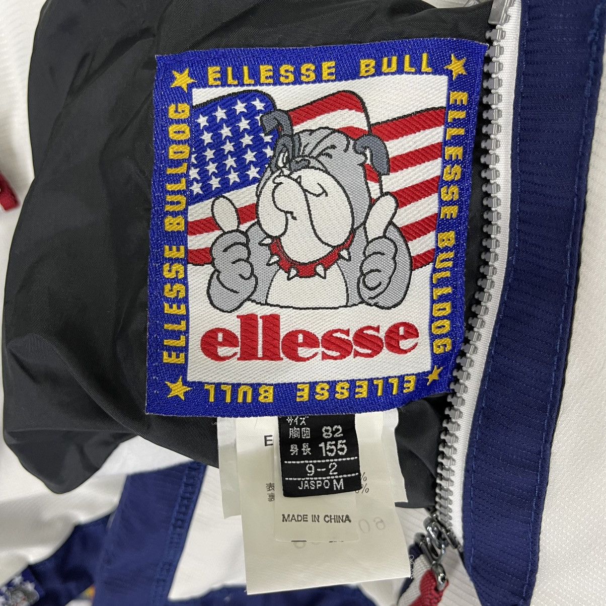 Ellesse × Vintage Vintage Ellesse Bulldogs Reversible Hoodie Jacket Size US M / EU 48-50 / 2 - 9 Thumbnail