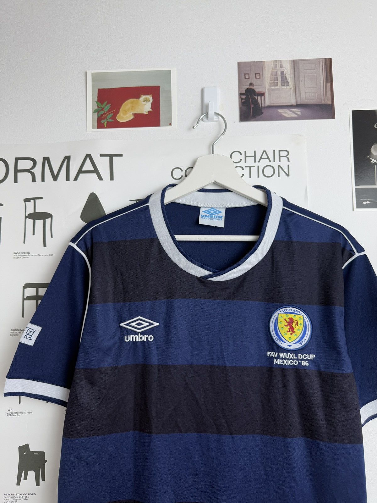 Umbro Vintage Scotland Mexico 86 umbro soccer football jersey L Size US L / EU 52-54 / 3 - 3 Thumbnail