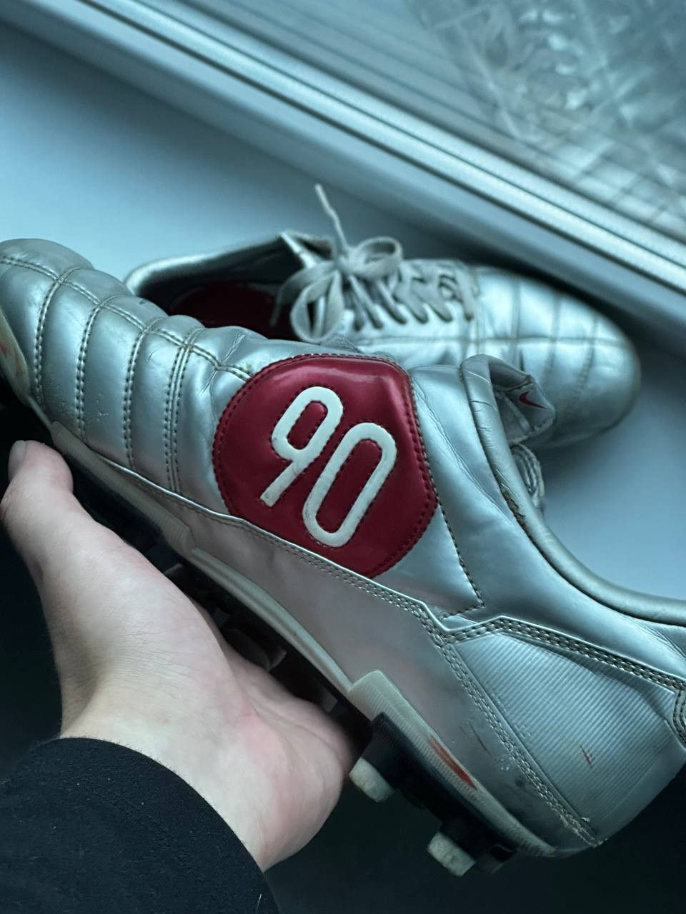 Nike Nike Total 90 Silver OG 2005 Football Socer Shoes Size US 8 / EU 41 - 14 Thumbnail
