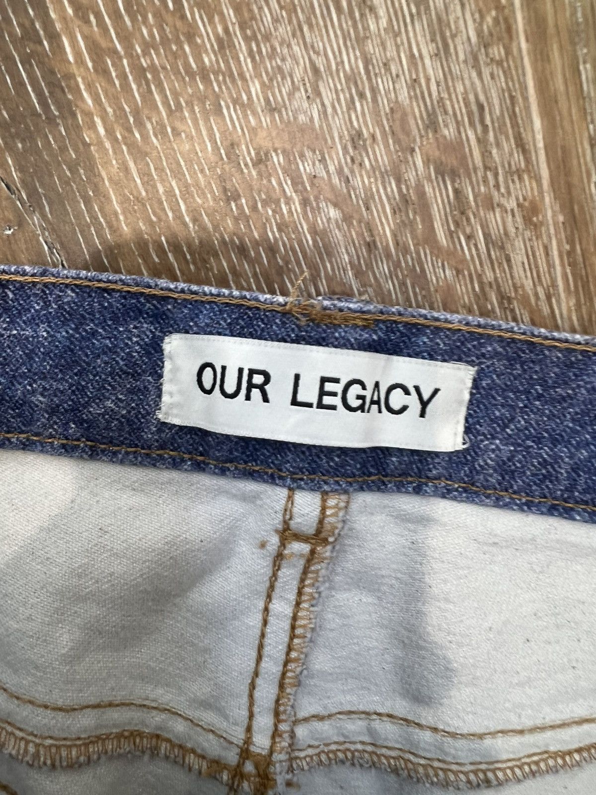 Our Legacy Our legacy digital dual denim third cut jeans Size US 32 / EU 48 - 3 Thumbnail