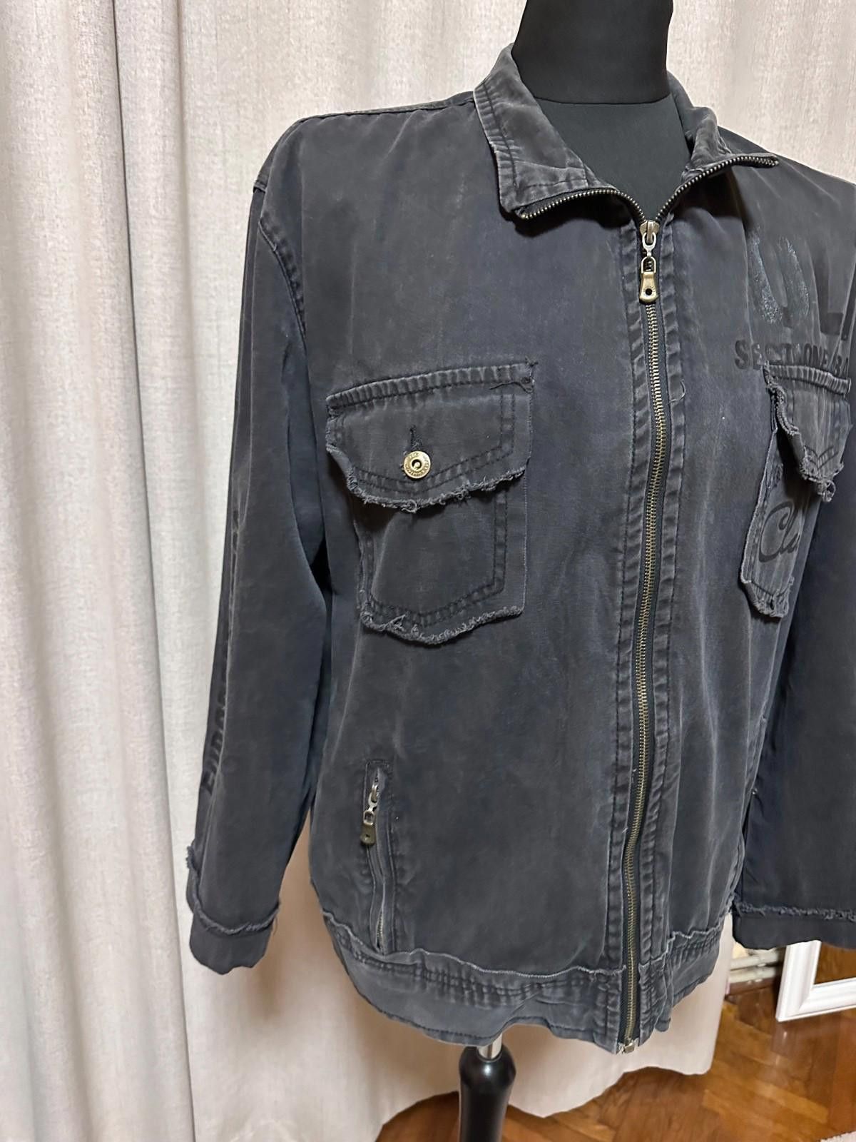 Dolce & Gabbana Vintage Bomber Jacket Dolce And Gabbana Military Sz XXL Size US XXL / EU 58 / 5 - 2 Thumbnail