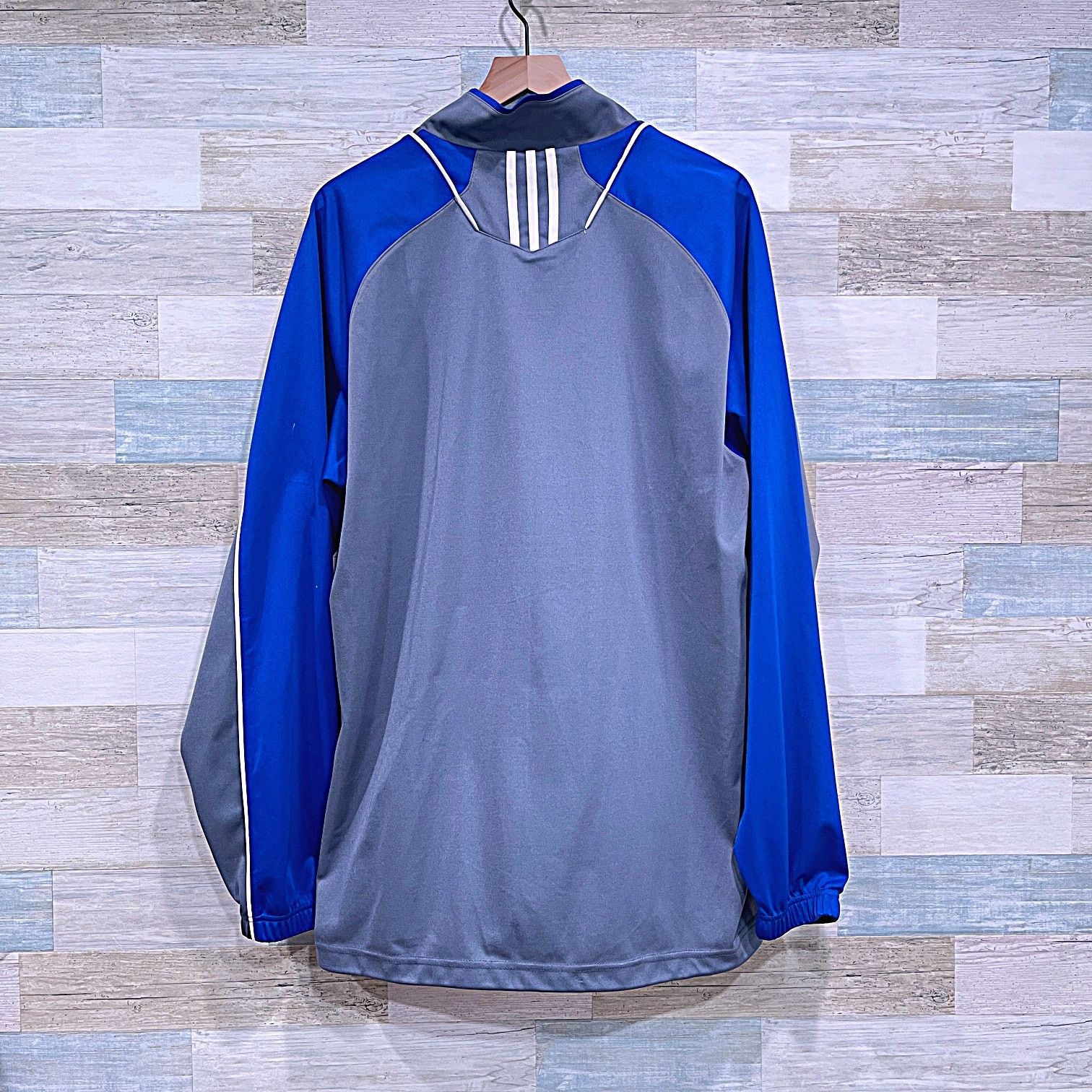 Adidas ATLANTA BRAVES 1/4 Zip Pullover Gray Adidas Mens Large Size US L / EU 52-54 / 3 - 4 Thumbnail