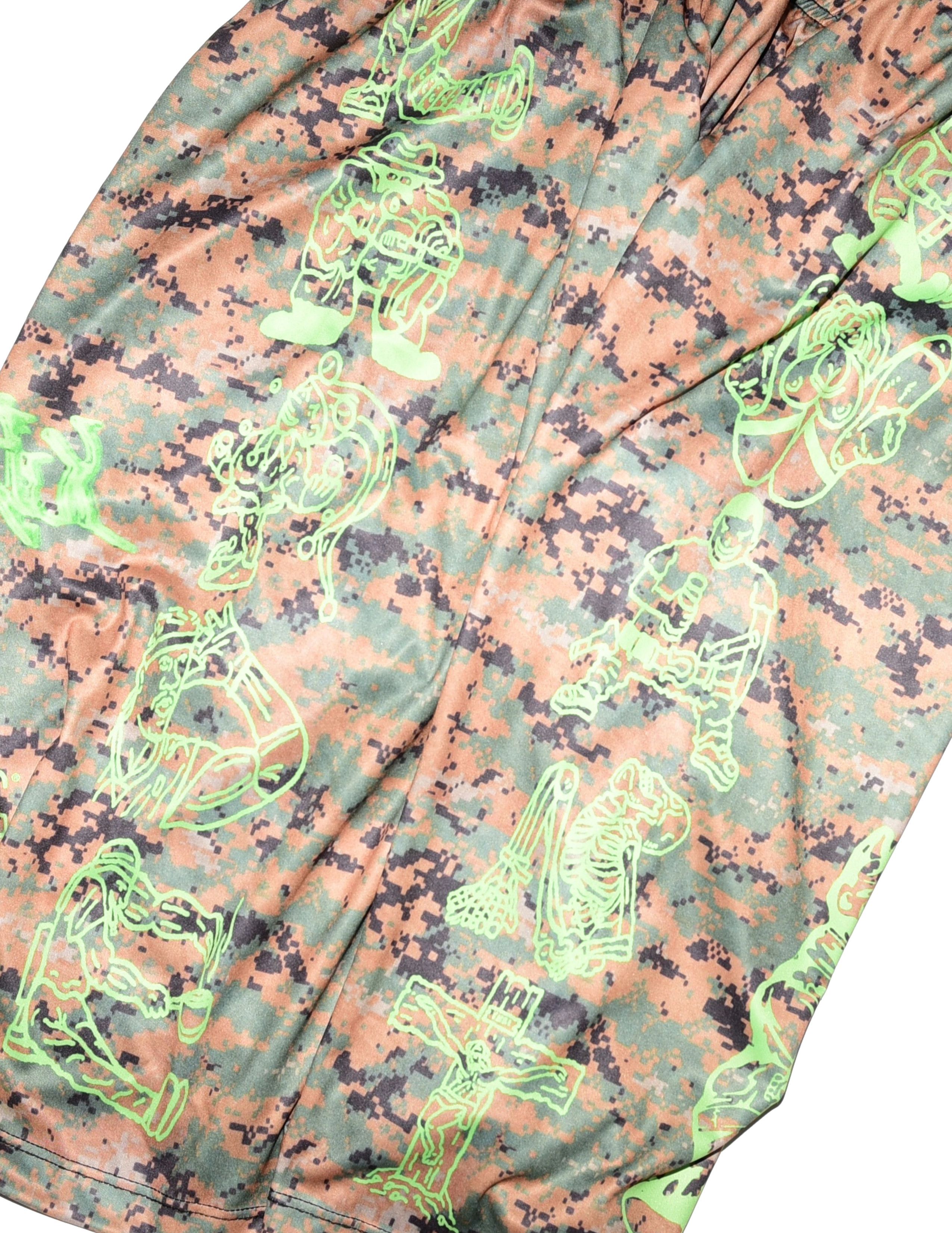 FUCT Beenshill Scout Sniper Digi Camo Basketball Shorts Size US 40 / EU 56 - 7 Thumbnail