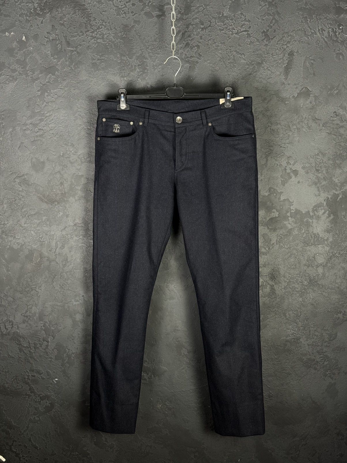 Brunello Cucinelli Brunello Cucinelli Italian-Fit Lana Wool Pants Mens Size 52 Size US 36 / EU 52 - 1 Thumbnail