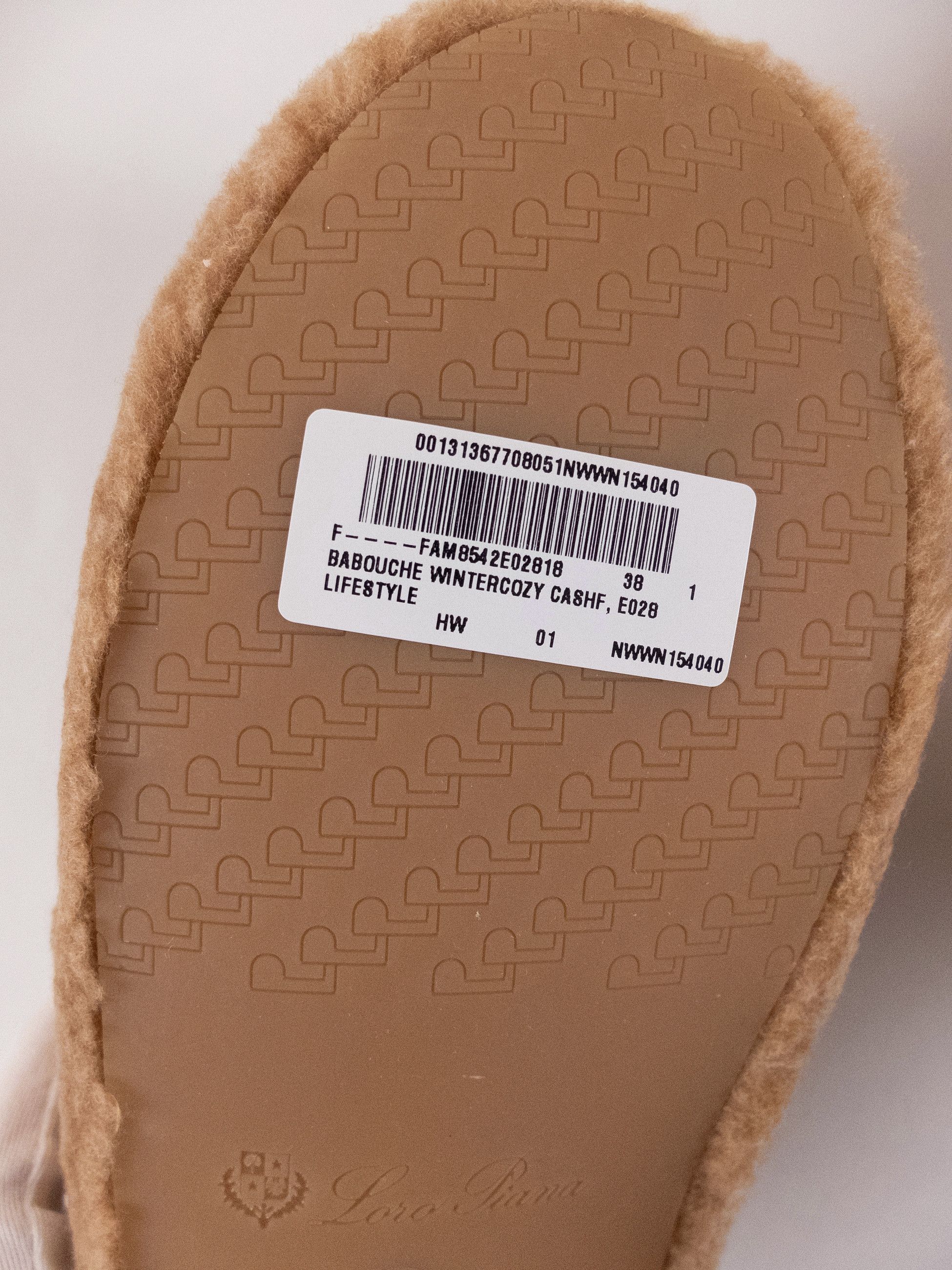 Loro Piana LORO PIANA Wintercozy cashfur beige cashmere slippers Size US 8 / IT 38 - 6 Thumbnail