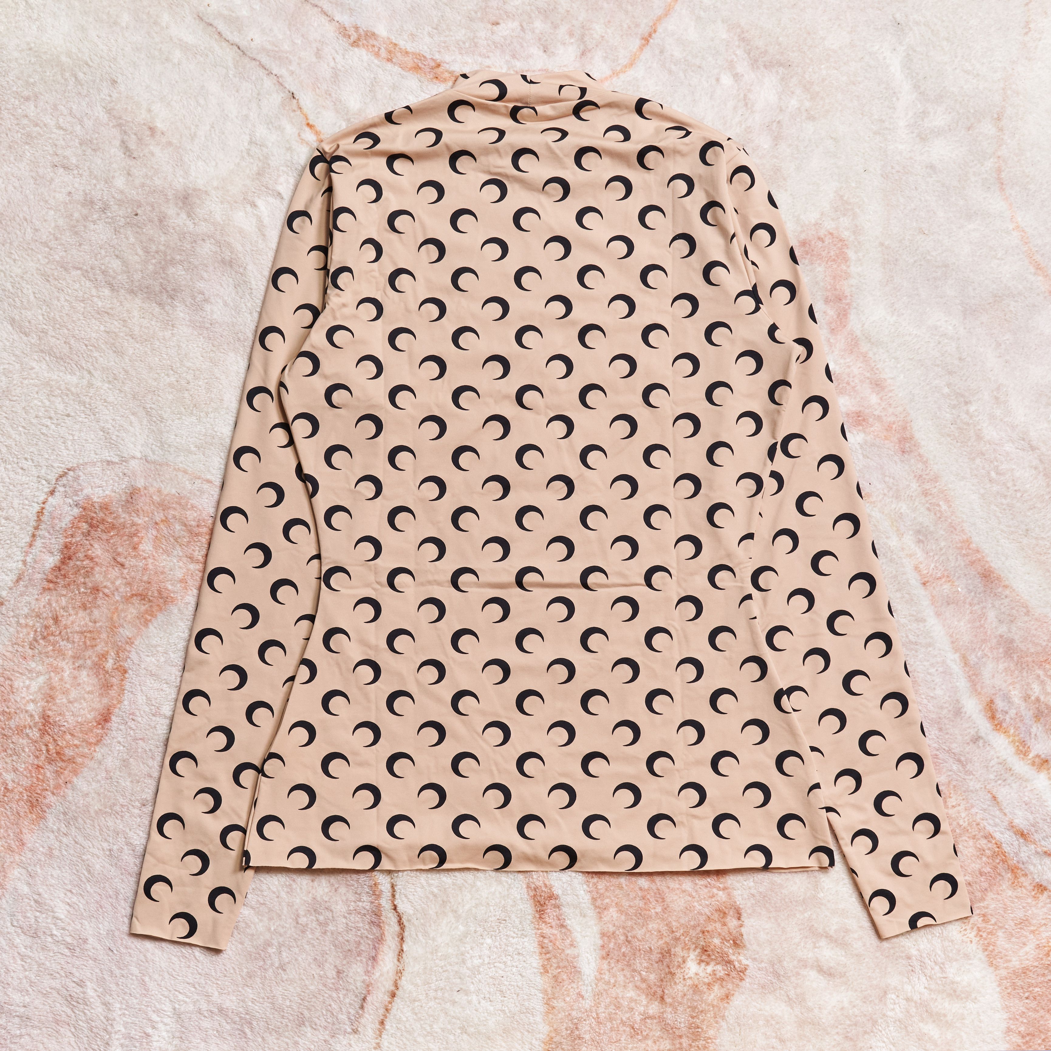 Marine Serre MARINE SERRE Regenerated All Over Moon Jersey Second Skin Size S / US 4 / IT 40 - 2 Thumbnail