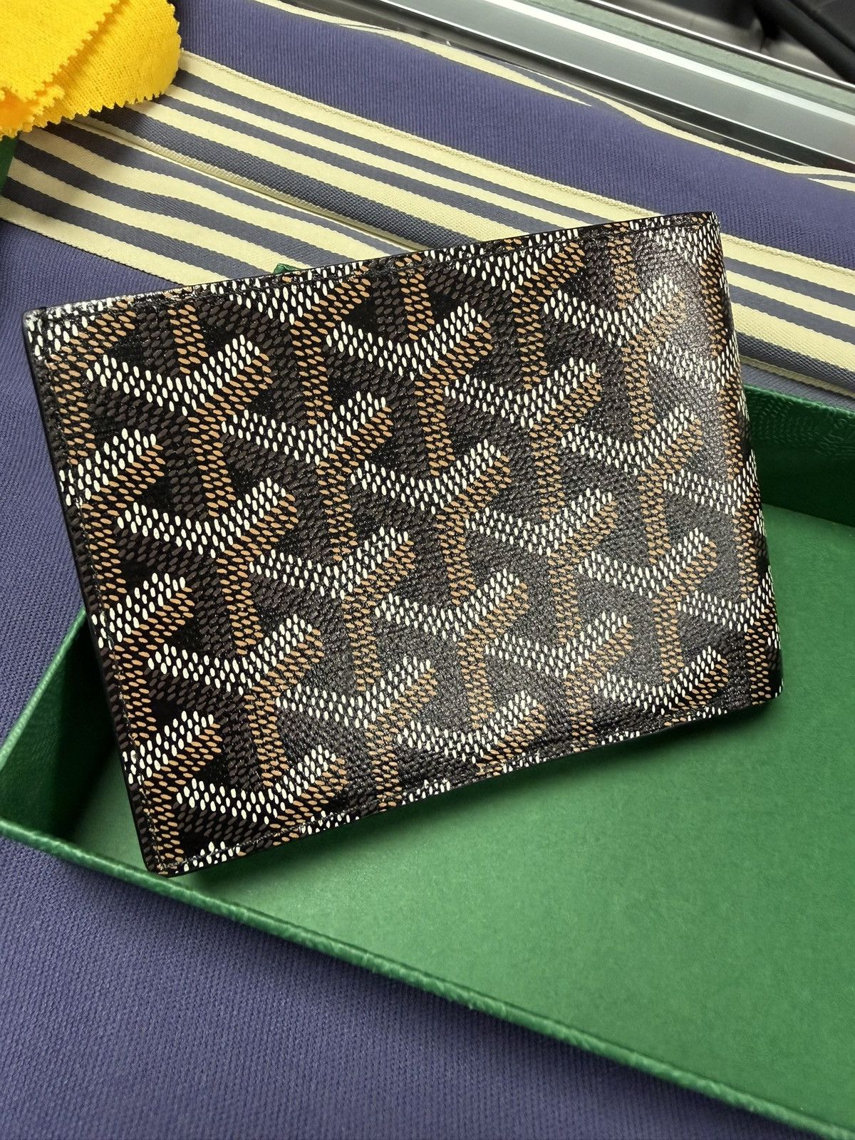 Goyard Victoire Wallet Black Size ONE SIZE - 2 Thumbnail