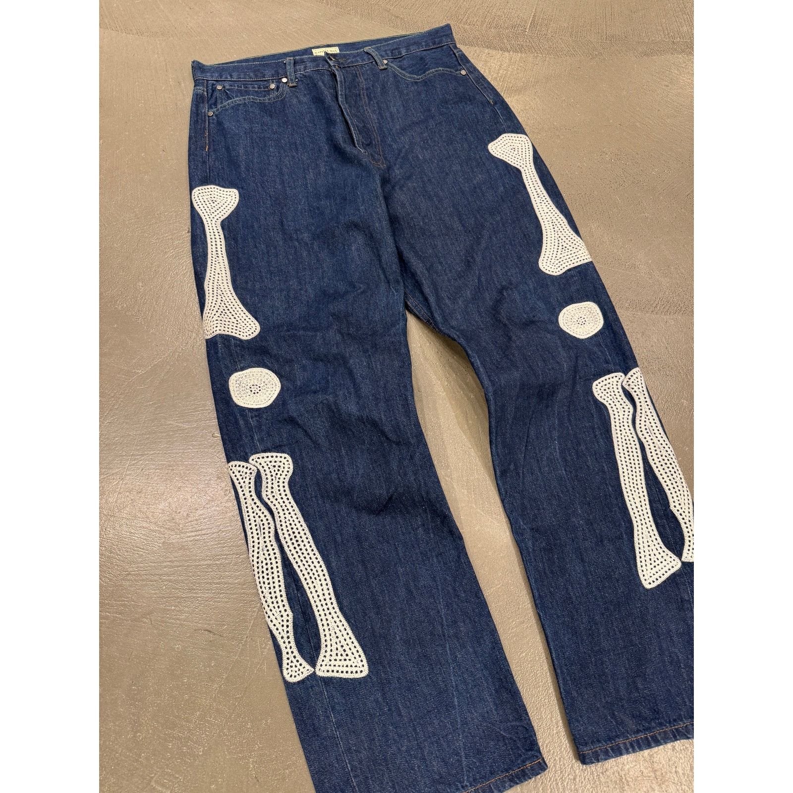 Kapital 2000s Kapital bones jeans Size 26" / US 2 / IT 38 - 2 Thumbnail