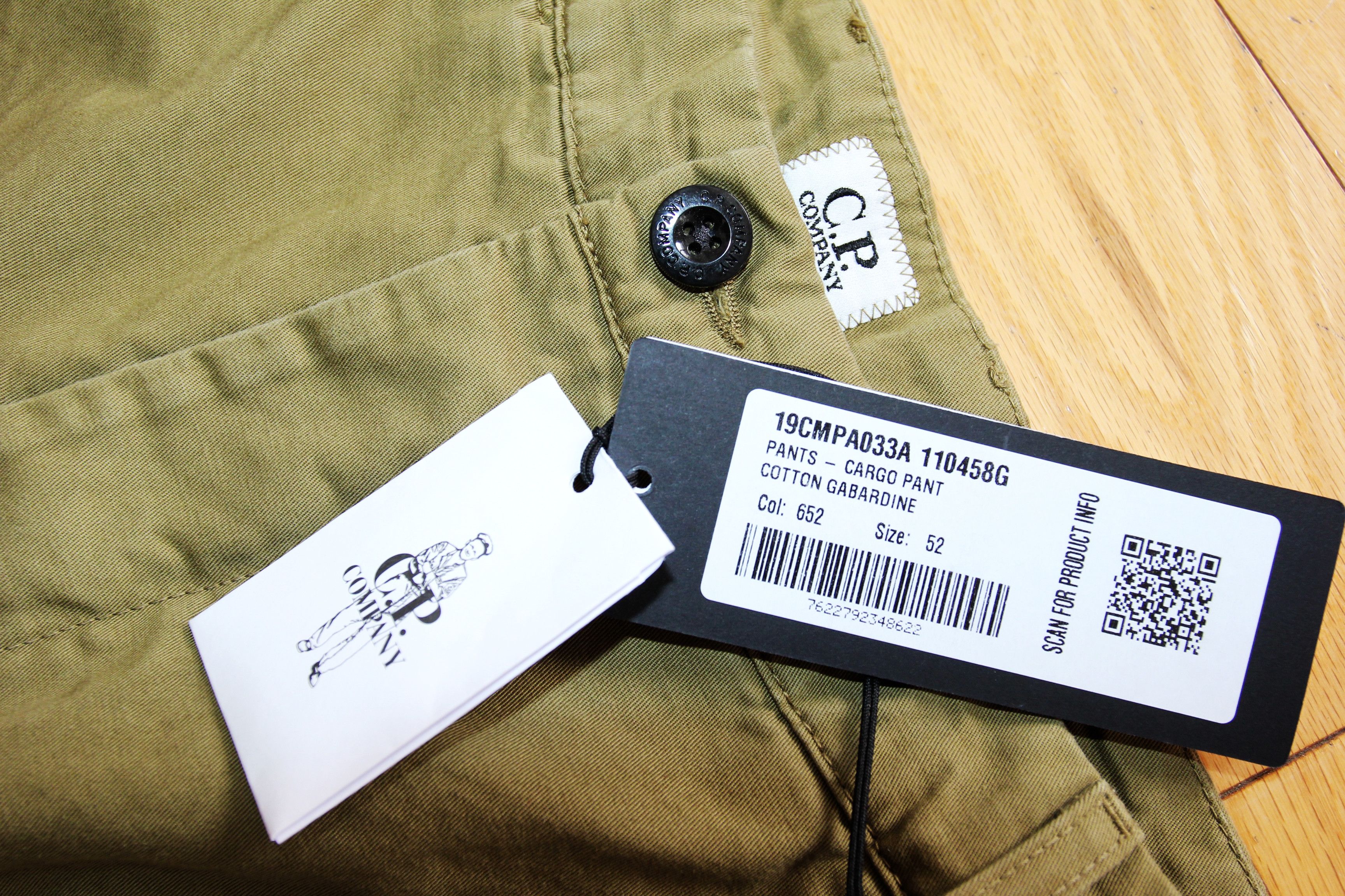 C.P. Company BNWT AW25 C.P. COMPANY GABARDINE CARGO PANTS 52 Size US 36 / EU 52 - 8 Thumbnail