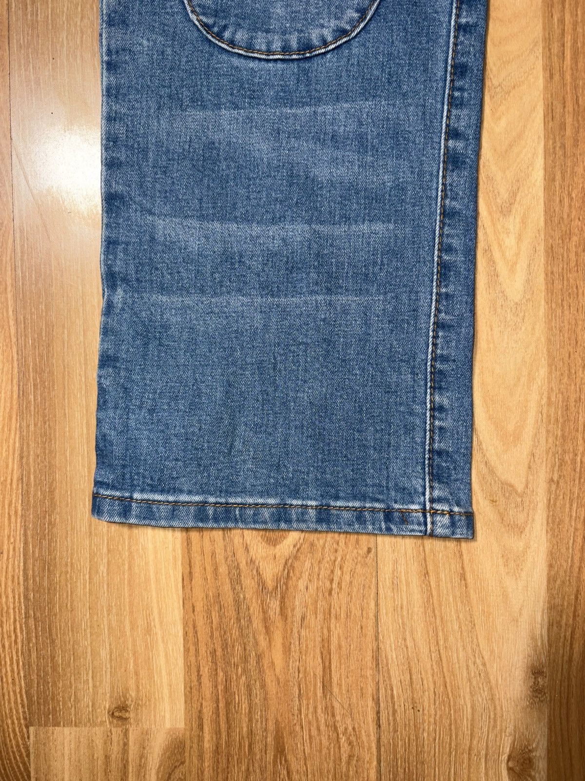 Japanese Brand Balmain Biker Style Distressed jeans Panelled Moto Denim Size US 36 / EU 52 - 6 Thumbnail