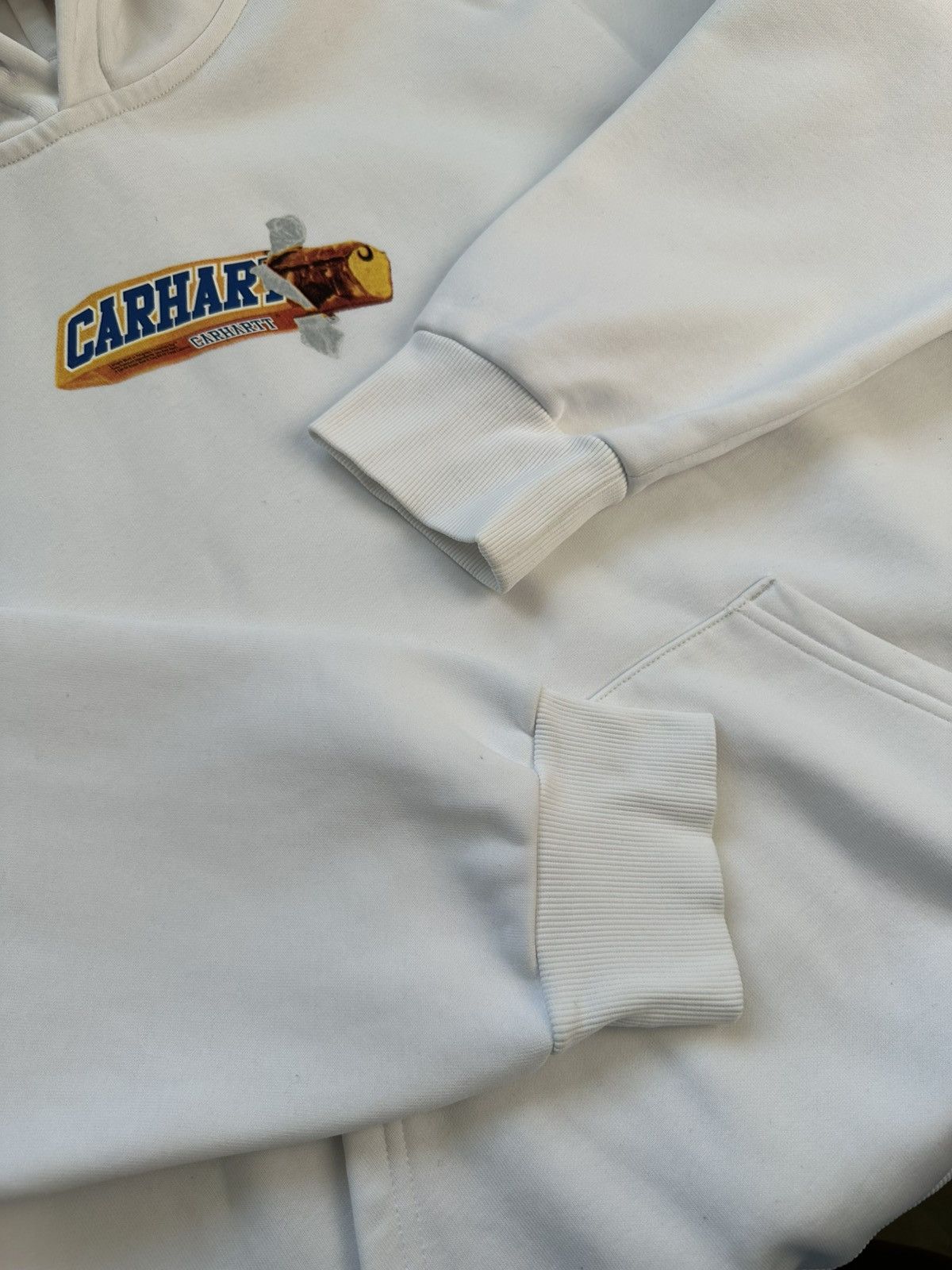 Carhartt Vintage Y2k Carhartt Snickers Logo Hoodied Oversized Size US M / EU 48-50 / 2 - 8 Thumbnail