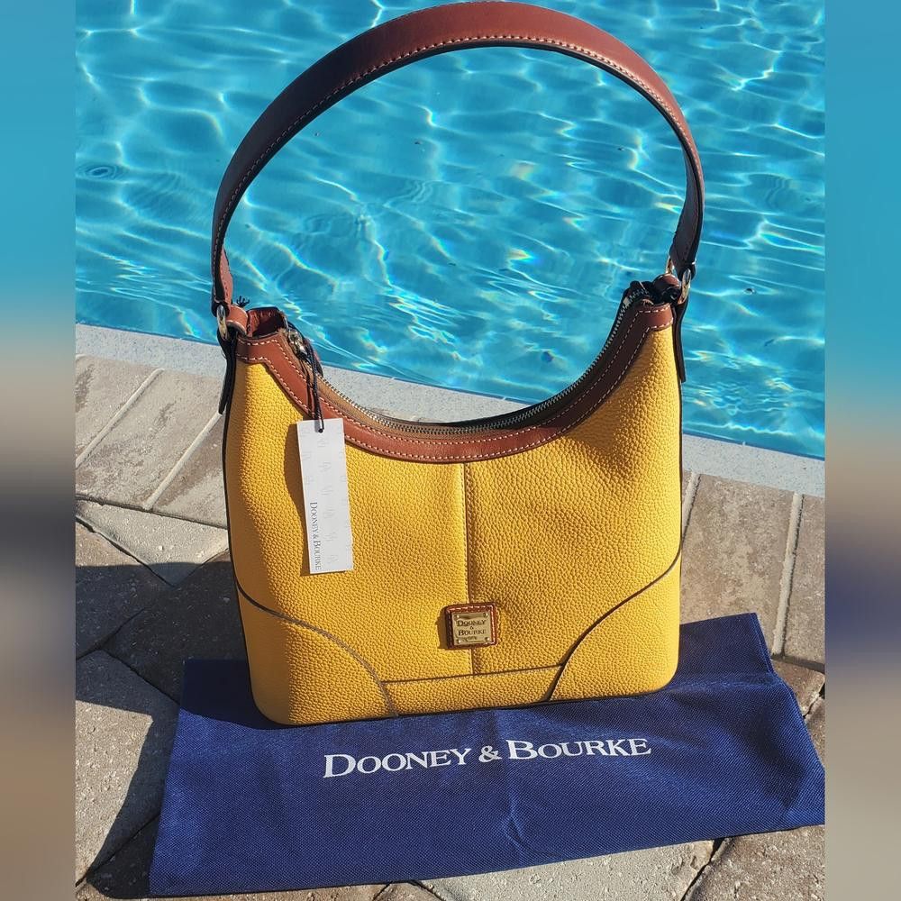 Dooney & Bourke Dooney & Bourke Pebble Grain Shoulder Bag Hobo - NWT (New) Size ONE SIZE - 1 Thumbnail
