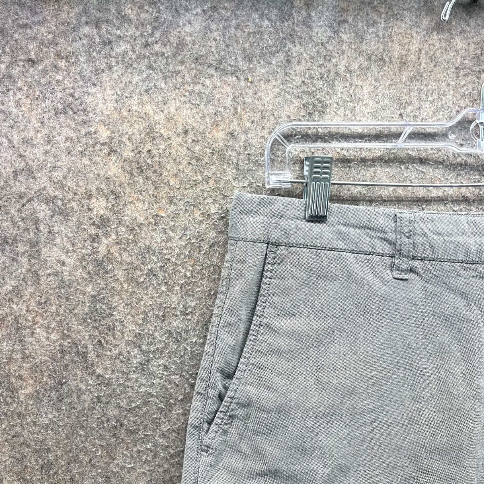 Bonobos Bonobos Shorts Men 33 Gray Cotton Flat Front Casual Chino Golf Golfer Stretch Size US 33 - 7 Thumbnail