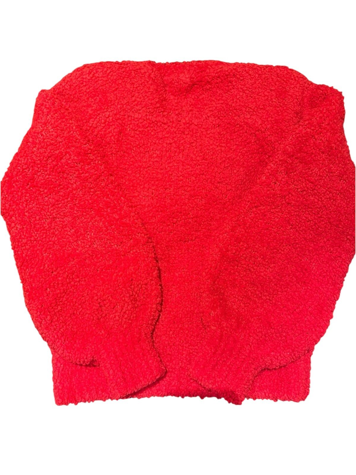Chanel Chanel 34 Red Teddy Logo CC Wool Sweater Jumper Size XXS / US 00 / IT 34 - 3 Thumbnail