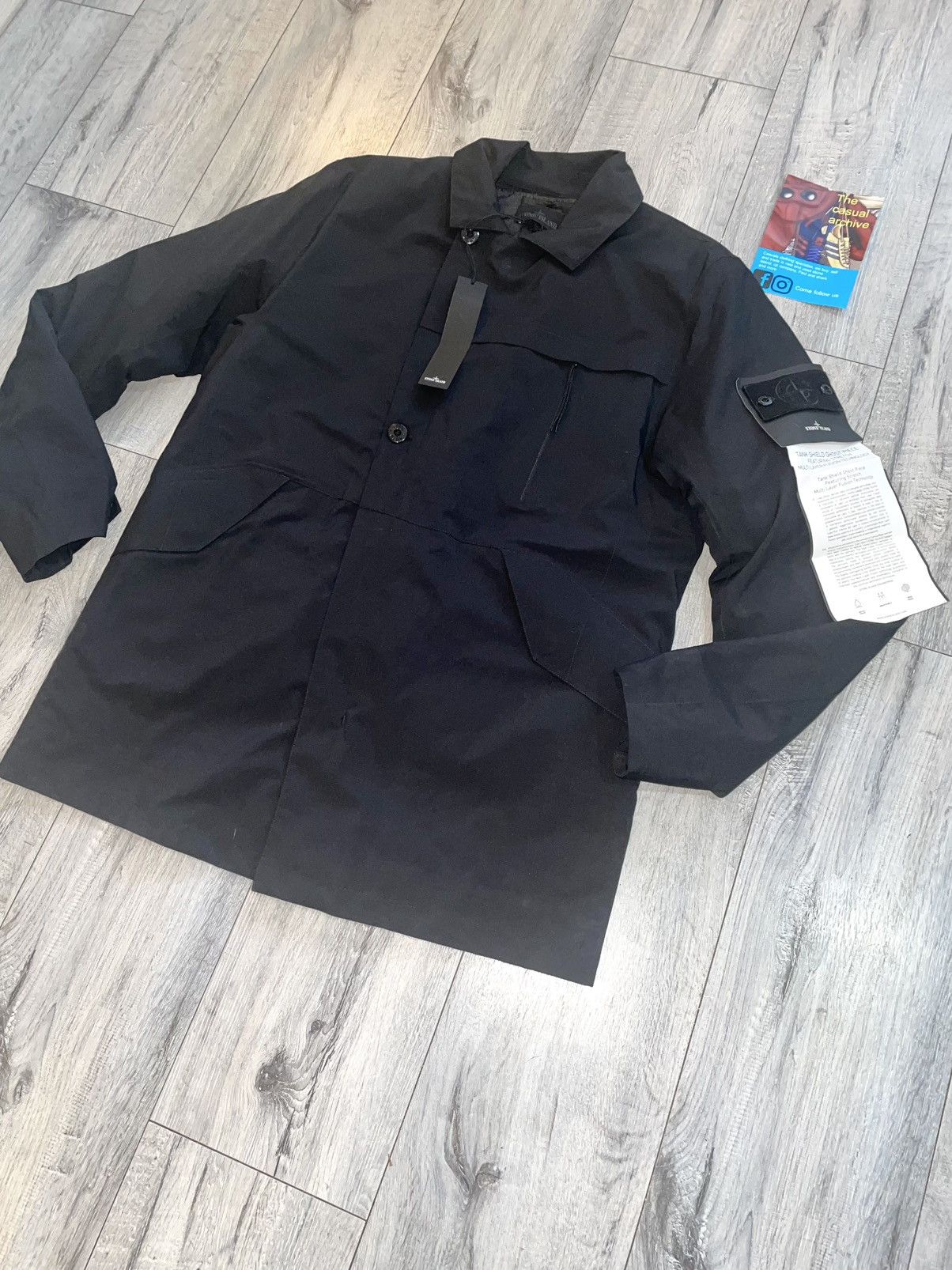 Stone Island Stone island ghost trench coat medium Size US M / EU 48-50 / 2 - 2 Thumbnail