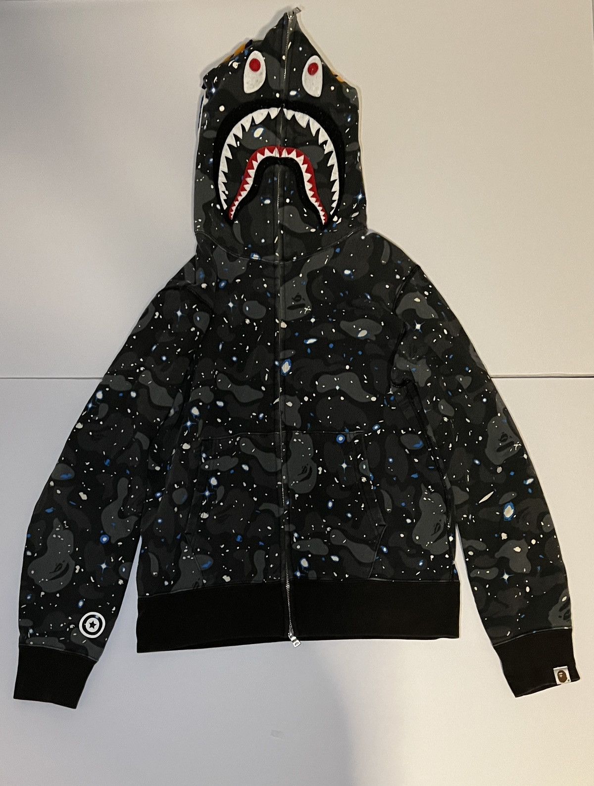 Bape shark hoodie harga hotsell