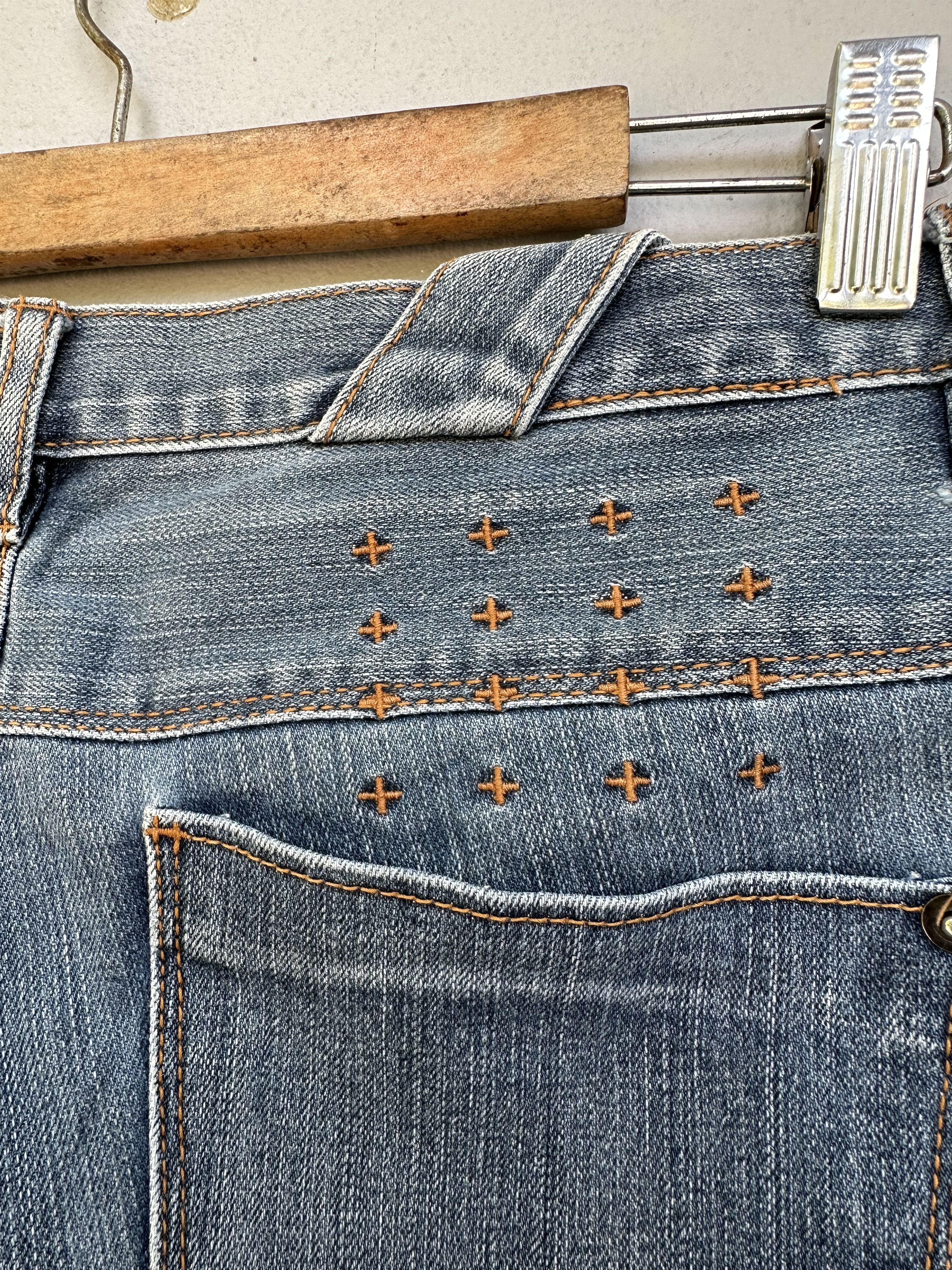 Ksubi Ksubi Distressed Denim Jeans Size US 31 - 17 Thumbnail