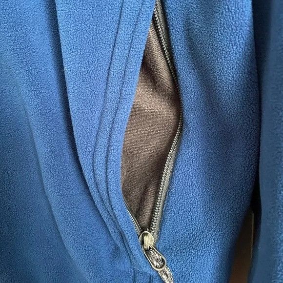 The North Face The North Face Men's Blue Fleece Sz Large Sherpa Fleece Full Size US L / EU 52-54 / 3 - 6 Thumbnail