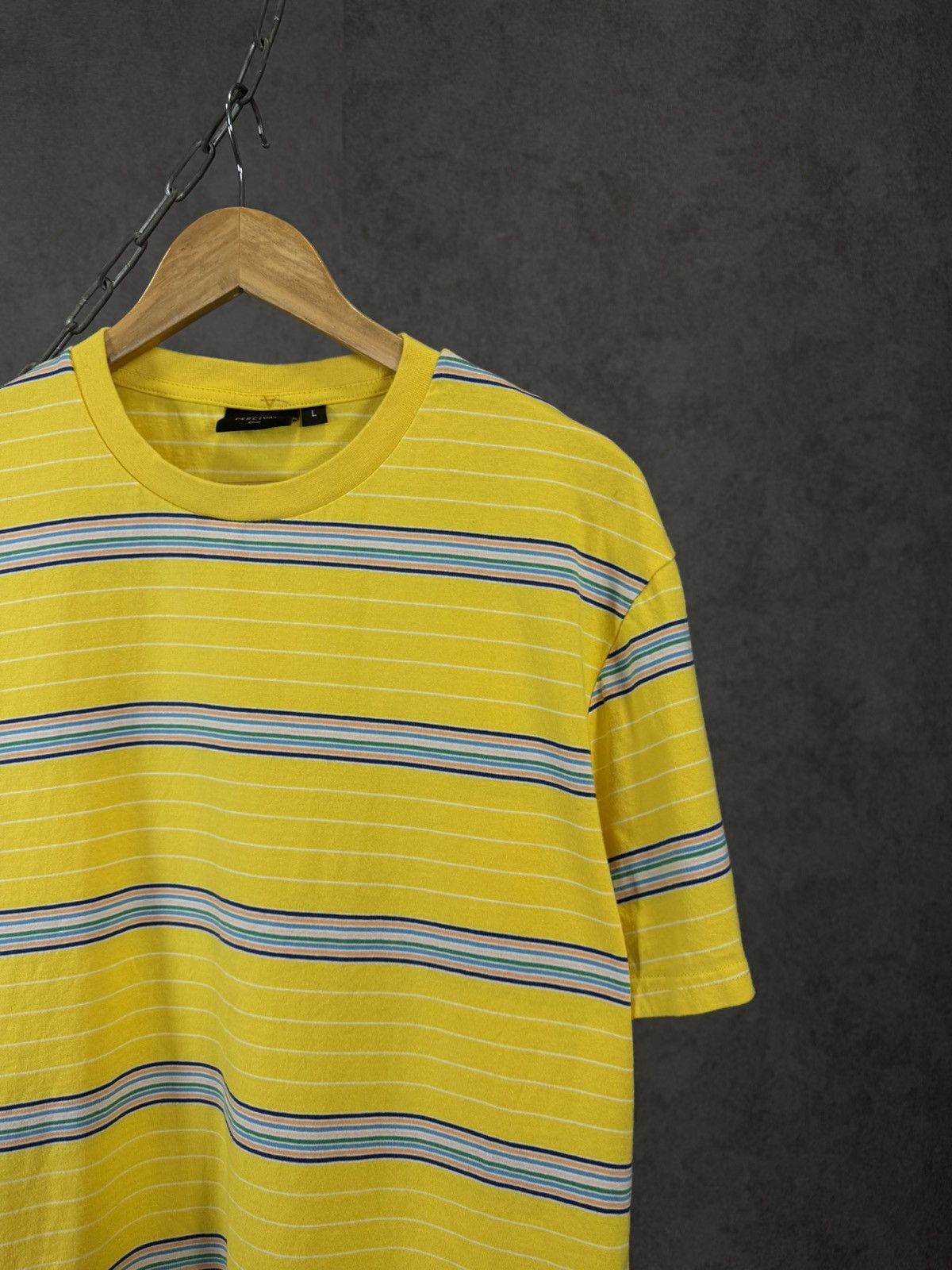 Percival Percival designer striped tee Size US L / EU 52-54 / 3 - 2 Thumbnail