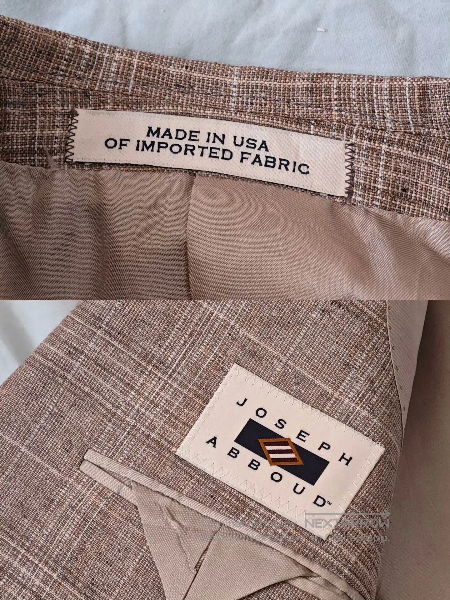 Joseph Abboud Joseph Abboud Silk-Linen Blazer. Size US L / EU 52-54 / 3 - 7 Thumbnail