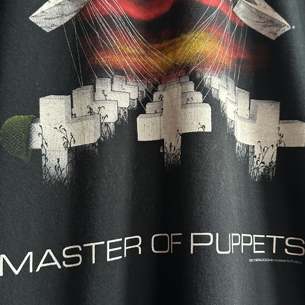 Band Tees × Metallica × Vintage VINTAGE METALLICA MASTER OF PUPPETS TEE 2017 Size US M / EU 48-50 / 2 - 7 Thumbnail