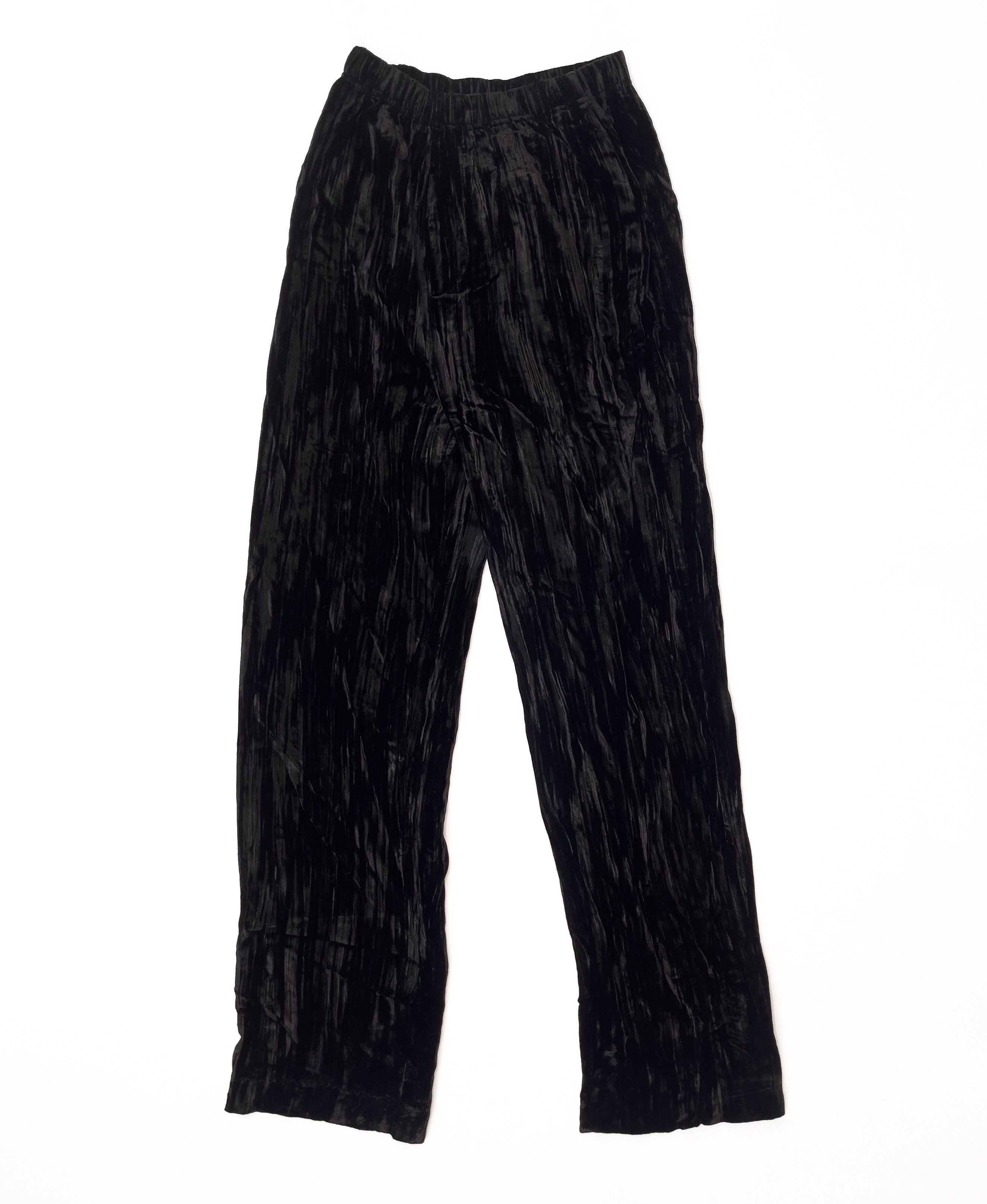 パンツ BALENCIAGA VELVET TROUSERS Balenciaga Velvet wide-leg Trousers | Neutrals | FARFETCH