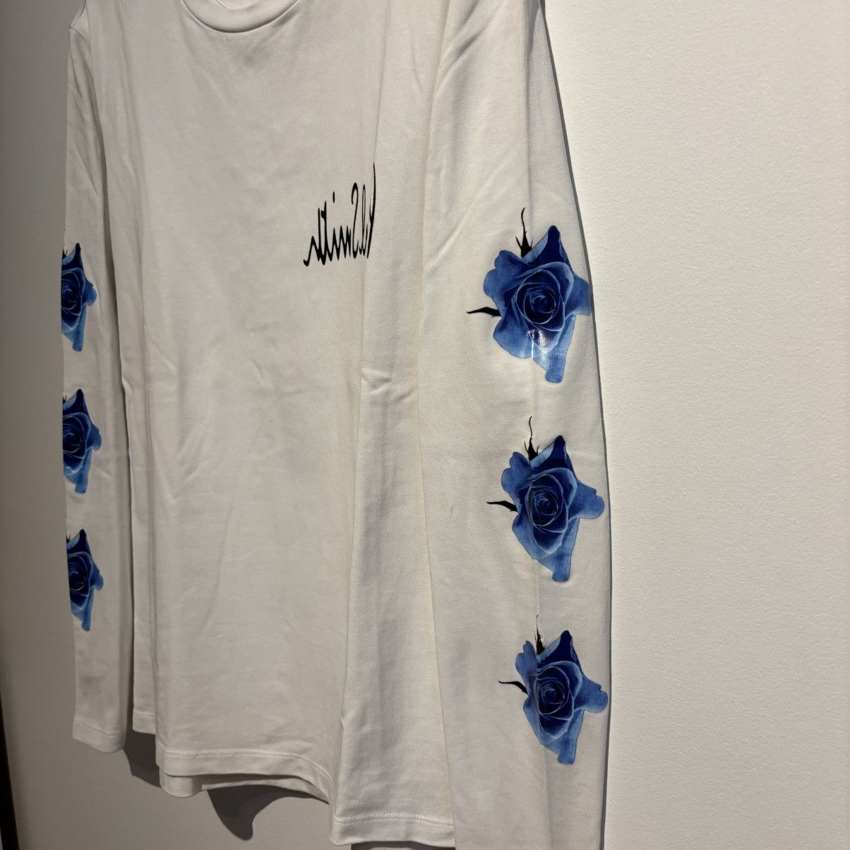 Paul Smith Paul Smith White Monarch Rose Long Sleeve T-Shirt Size US S / EU 44-46 / 1 - 2 Thumbnail