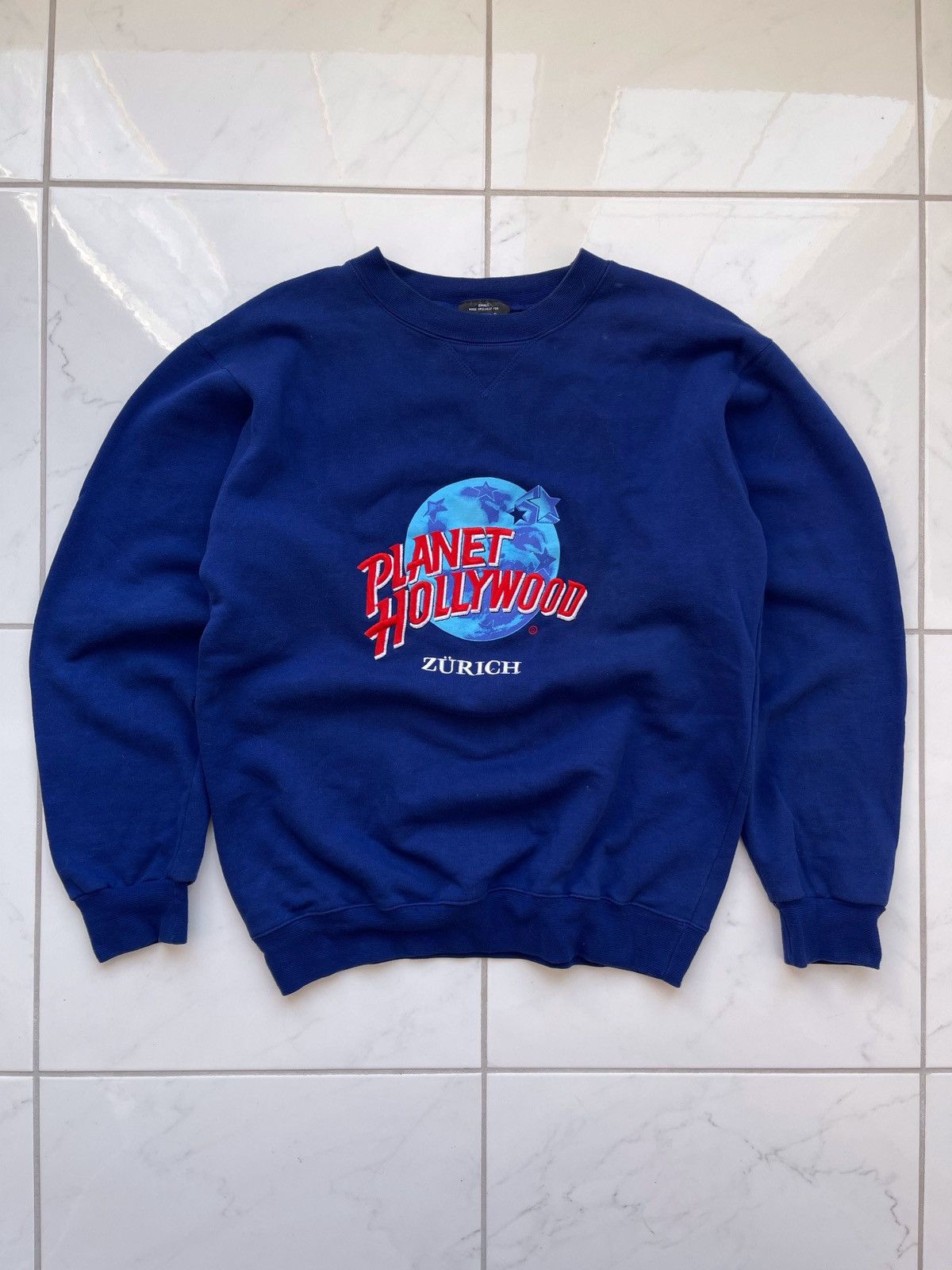 Planet Hollywood × Vintage Vintage Y2K Planet Hollywood 1991’s Sweatshirt Size US M / EU 48-50 / 2 - 1 Thumbnail