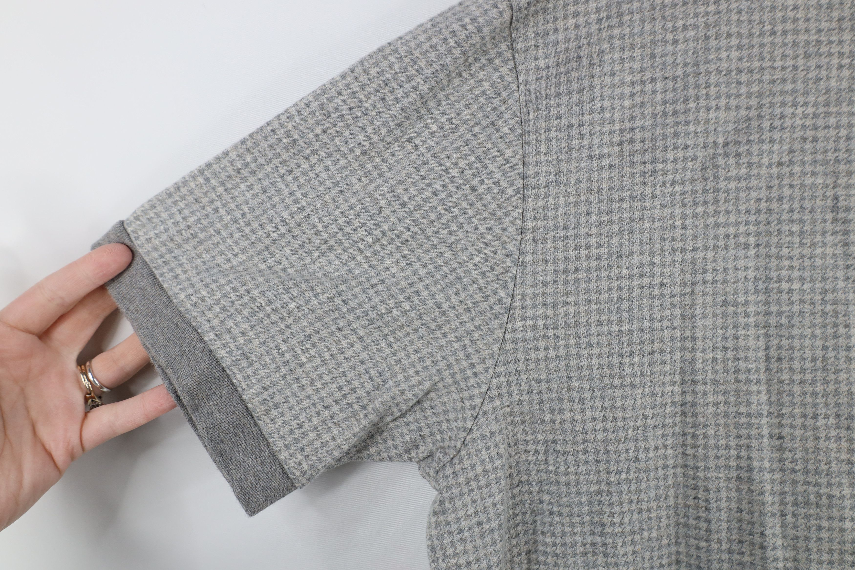 Ralph Lauren × Vintage Vintage 90s Ralph Lauren Houndstooth Collared Polo Shirt Size US L / EU 52-54 / 3 - 5 Thumbnail